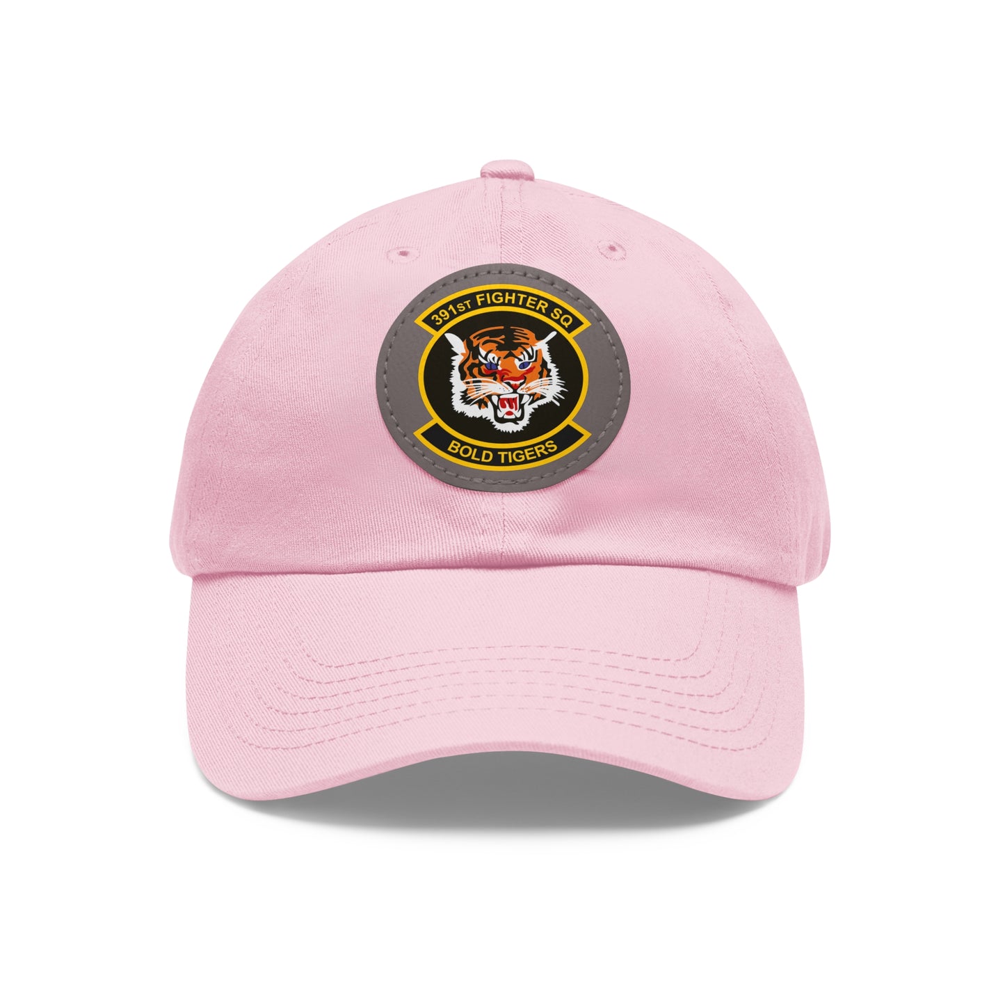 391FS Bold Tigers Leather Patch Hat, Multiple Colors