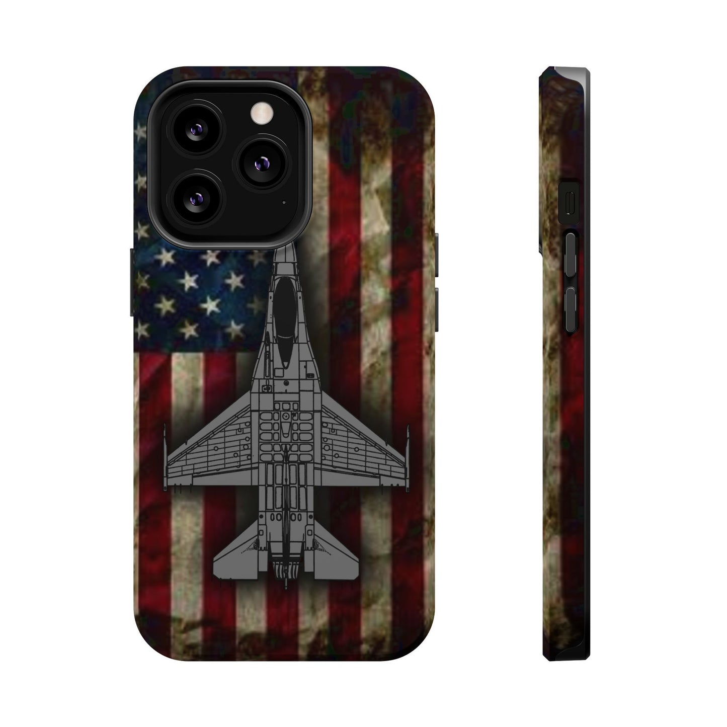 F-16 Old Glory Magnetic Tough Cases for iPhone