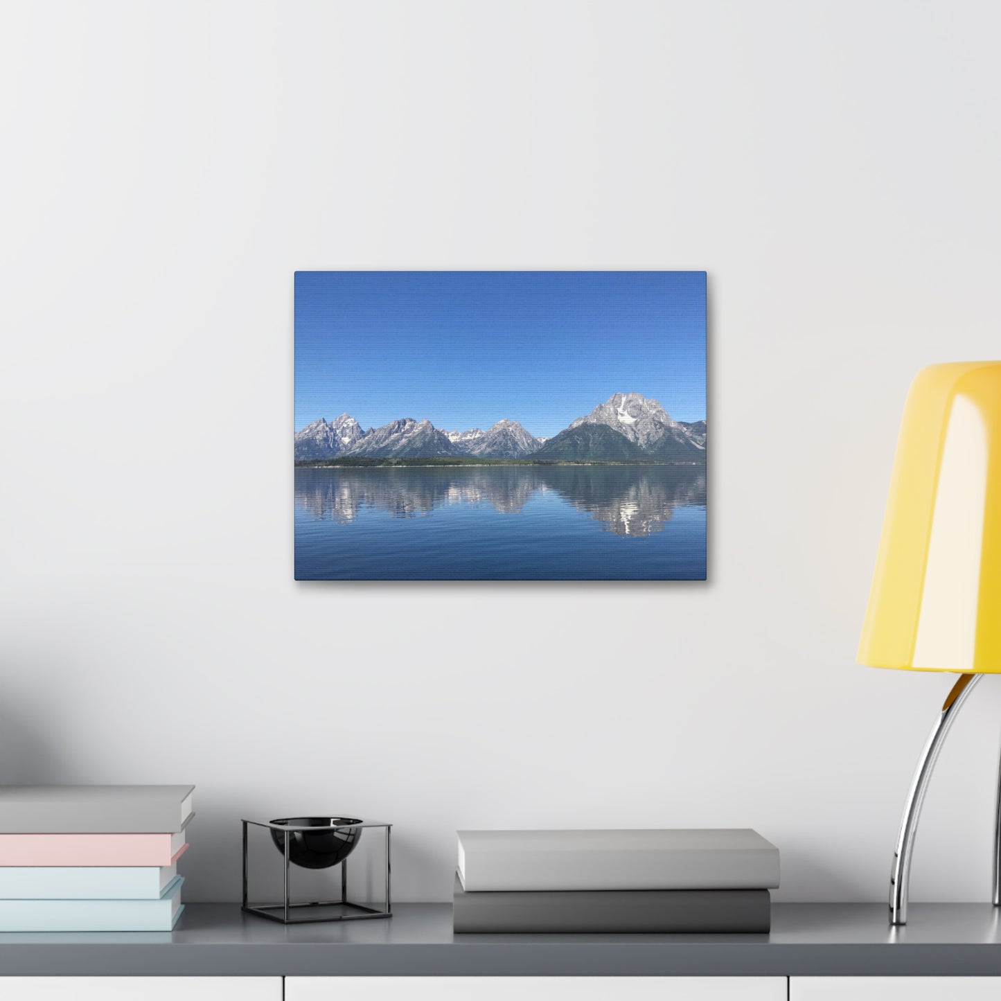 Canvas Stretched, Tetons, WY