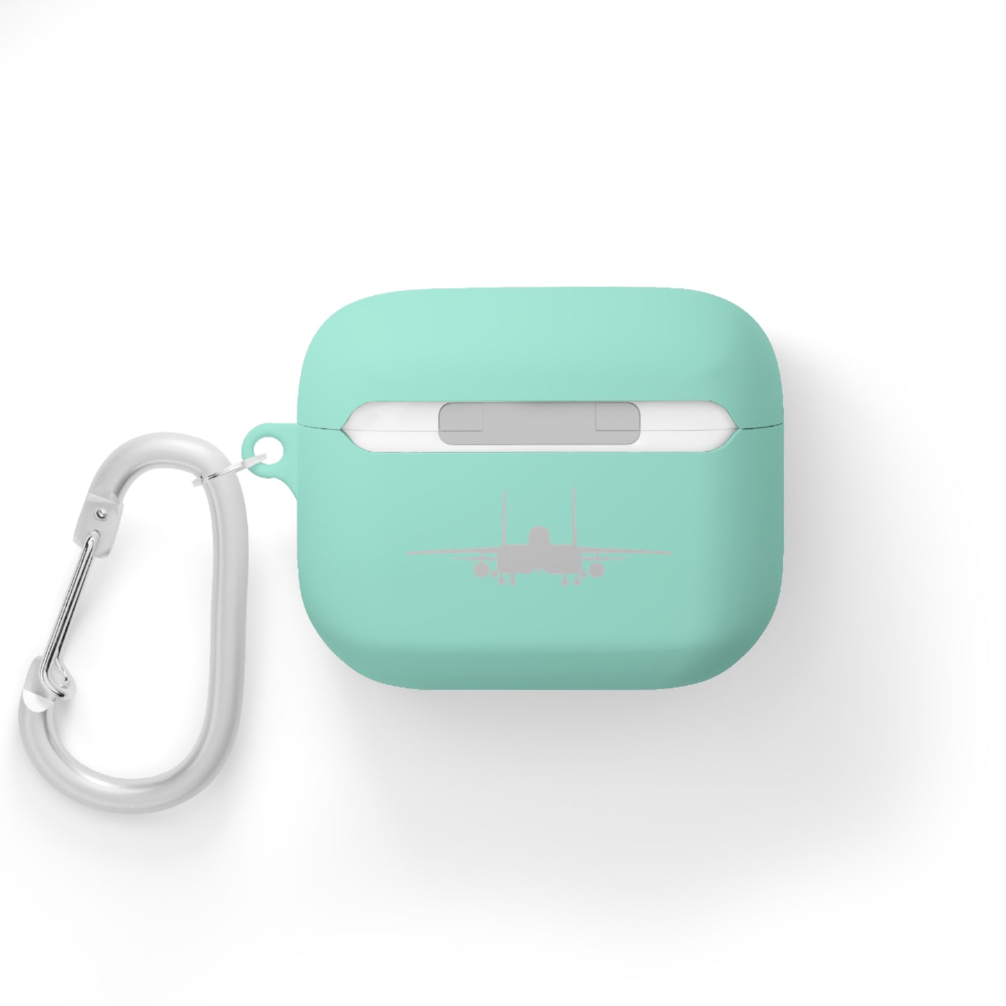 AirPods and AirPods Pro Case Cover, 333FS with F-15E Front Silhouette on Back