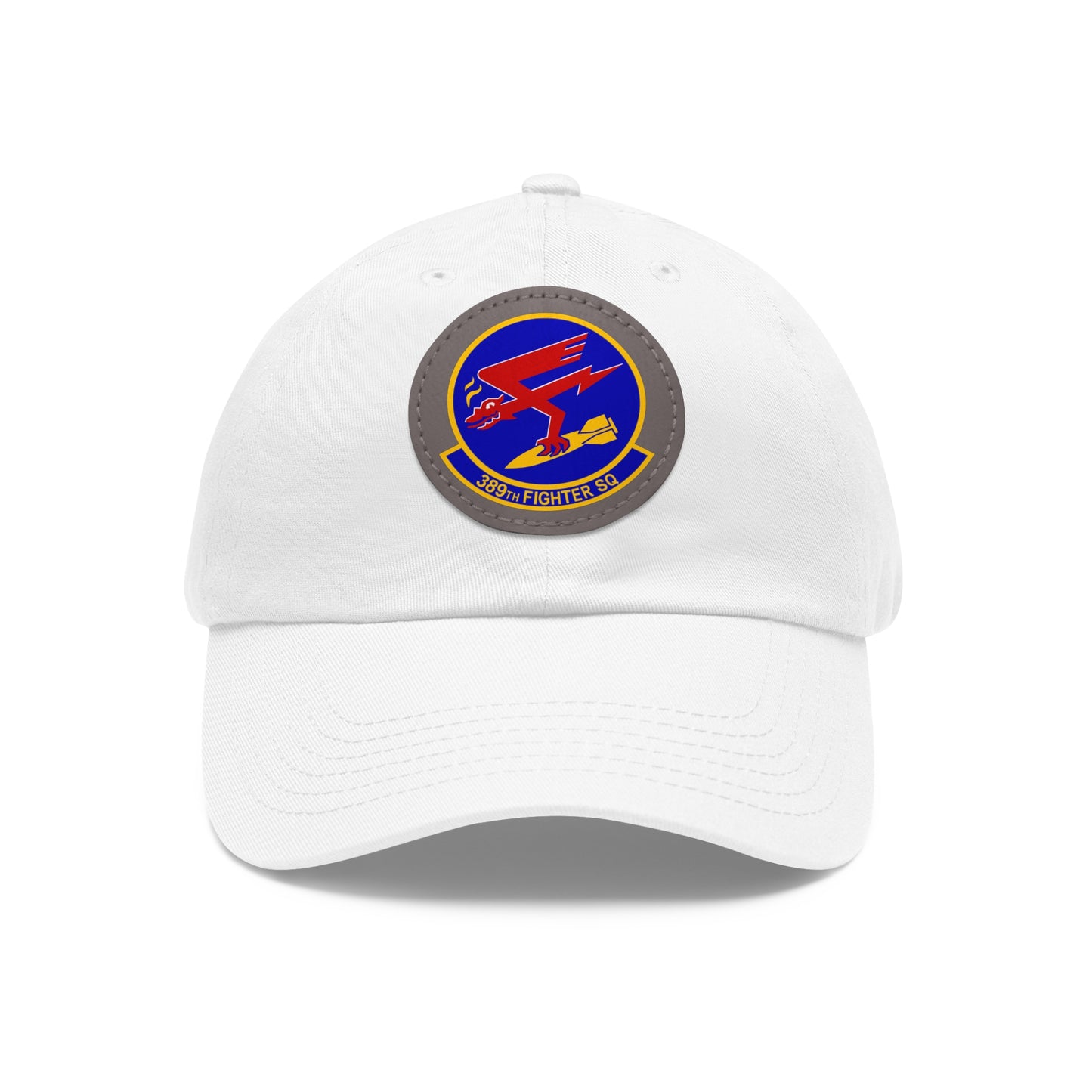 389FS T-Bolts Leather Patch Hat, Multiple Colors