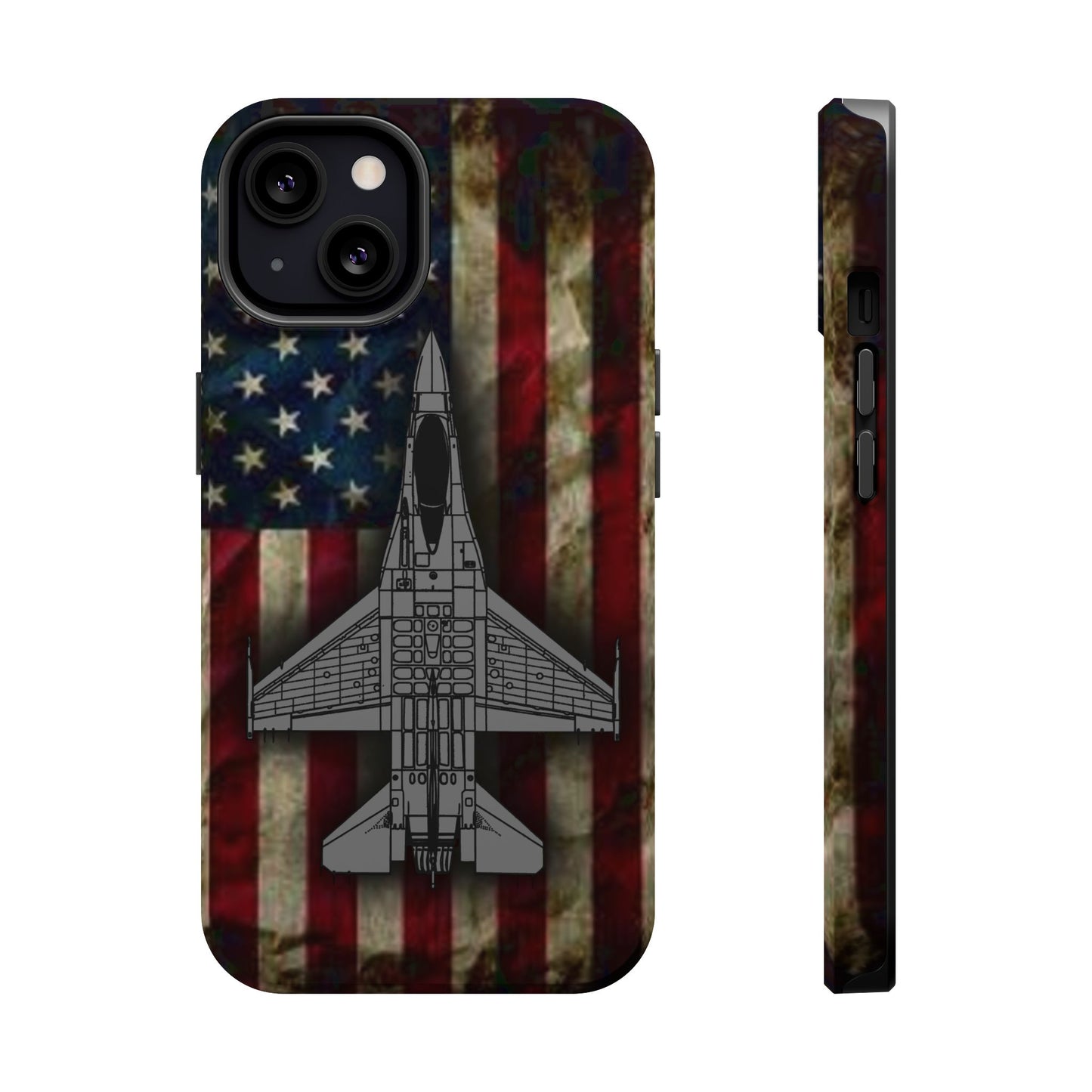 F-16 Old Glory Magnetic Tough Cases for iPhone