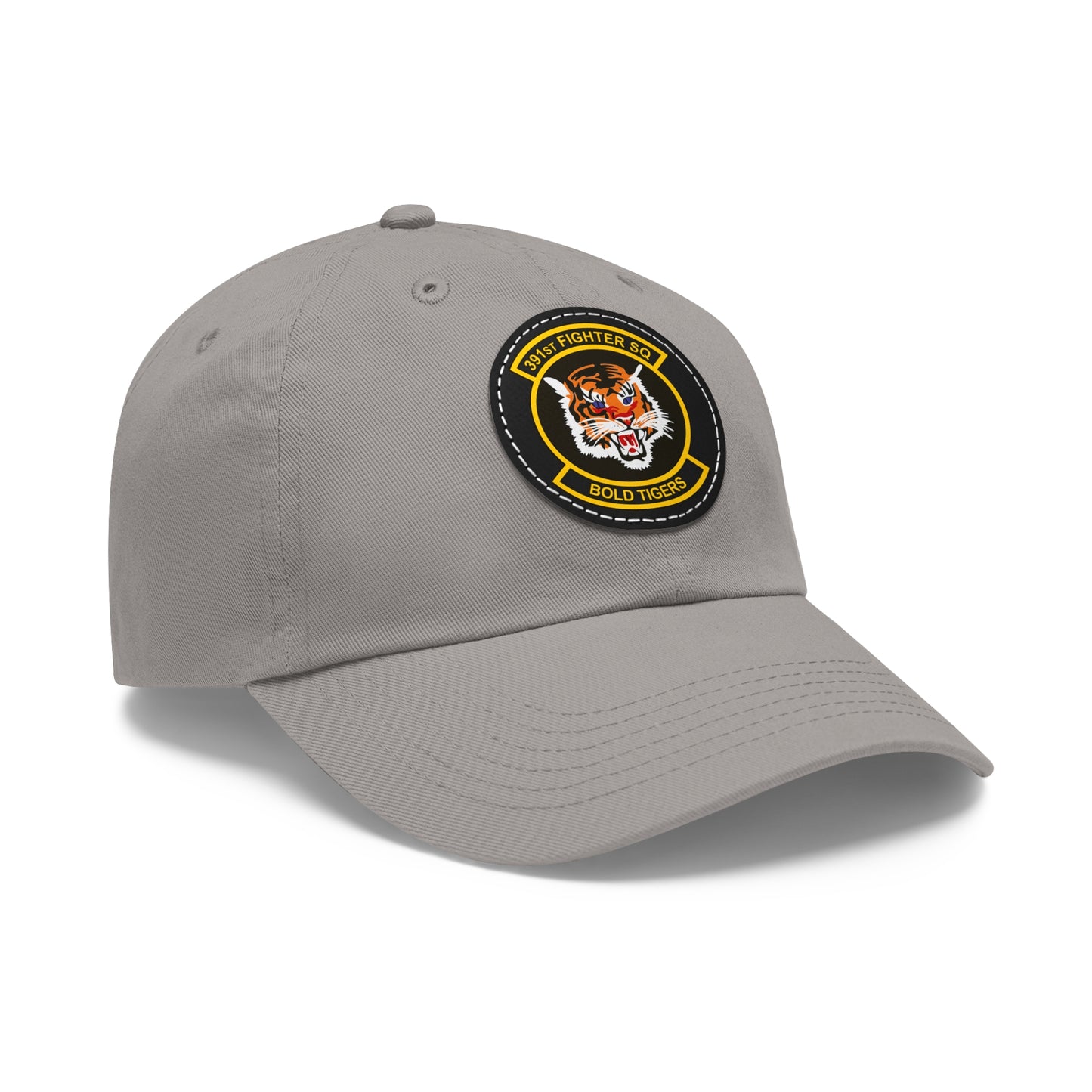 391FS Bold Tigers Leather Patch Hat, Multiple Colors