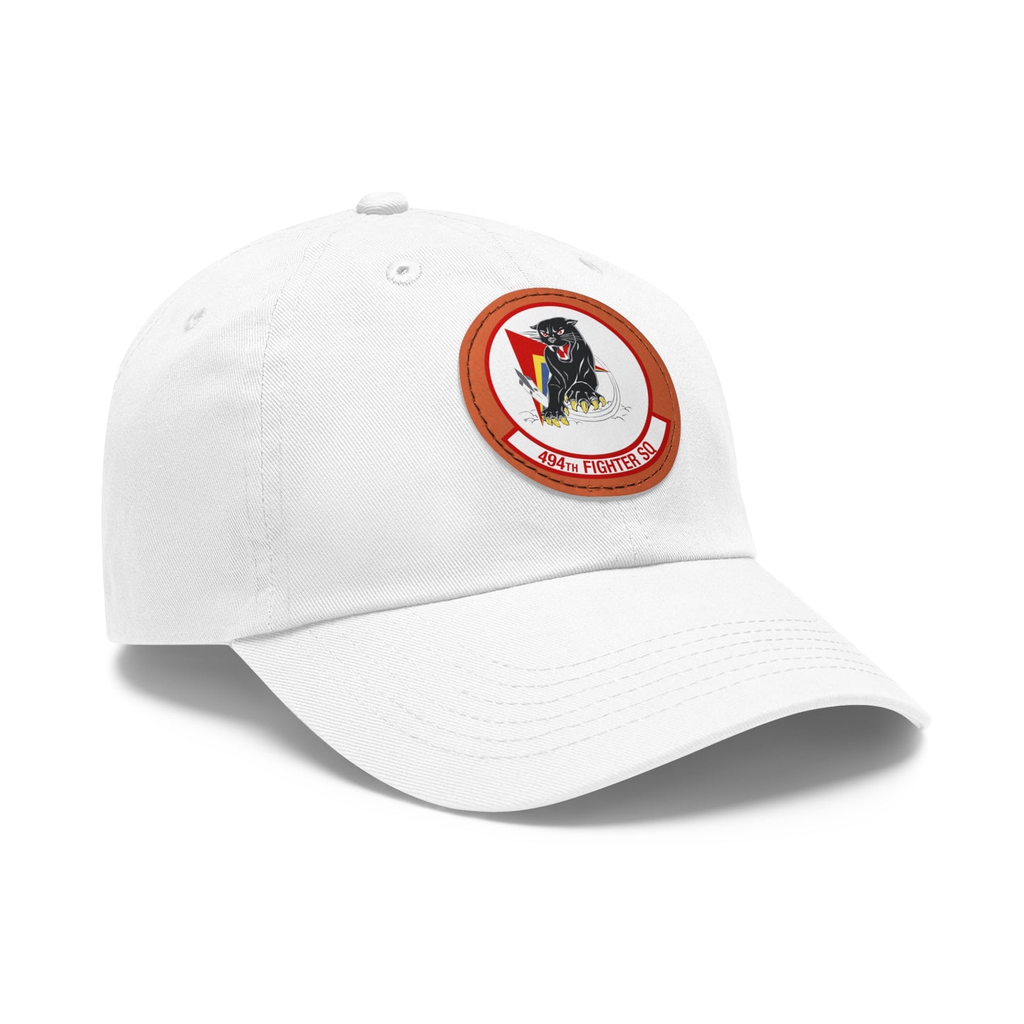 494FS Panthers Leather Patch Hat, Multiple Colors