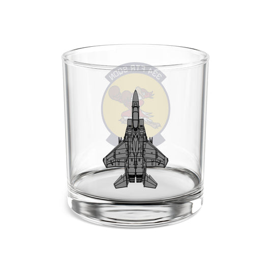 334FS "Eagles" Rocks Glass, 10oz with F-15E