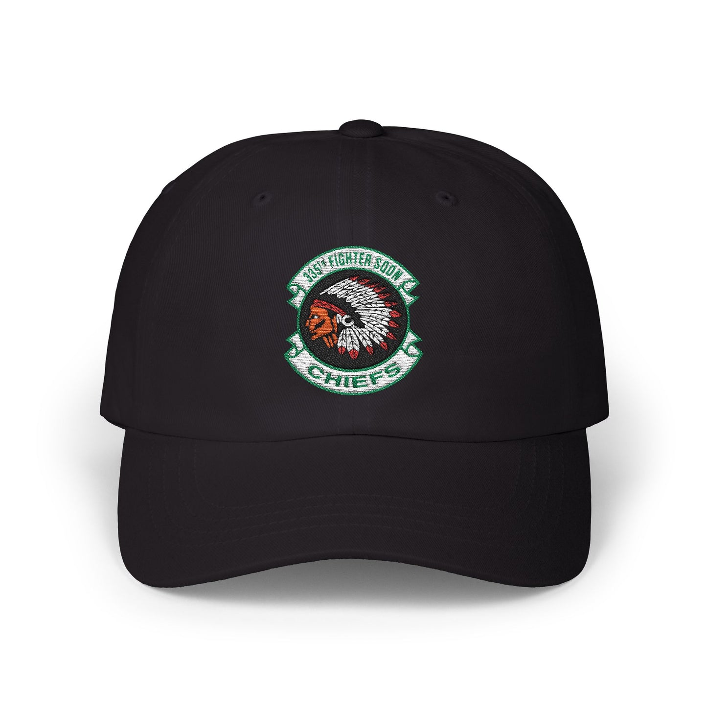 335th Fighter Squadron Classic Embroidered Hat, Multiple Color Options