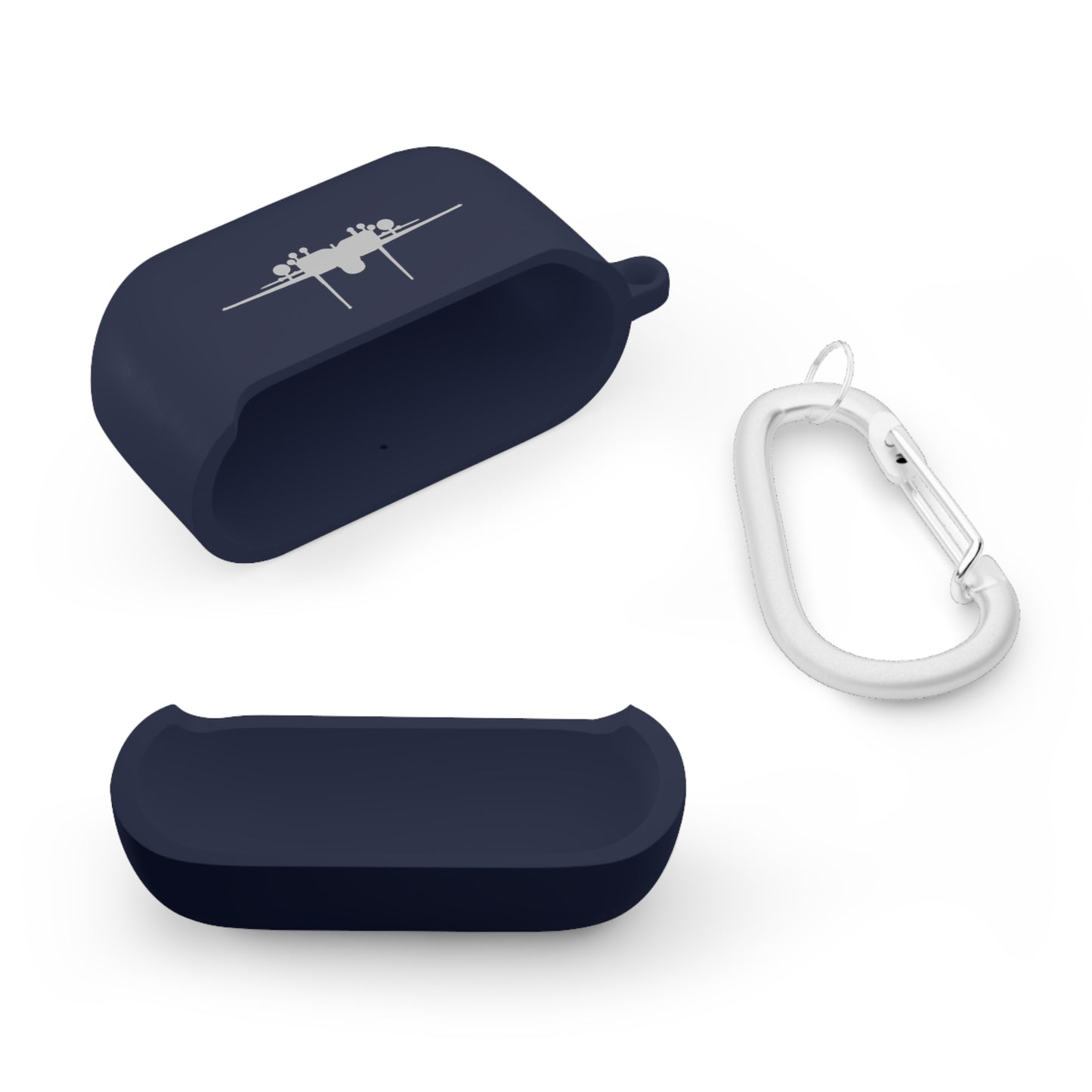 AirPods and AirPods Pro Case Cover, 333FS with F-15E Front Silhouette on Back