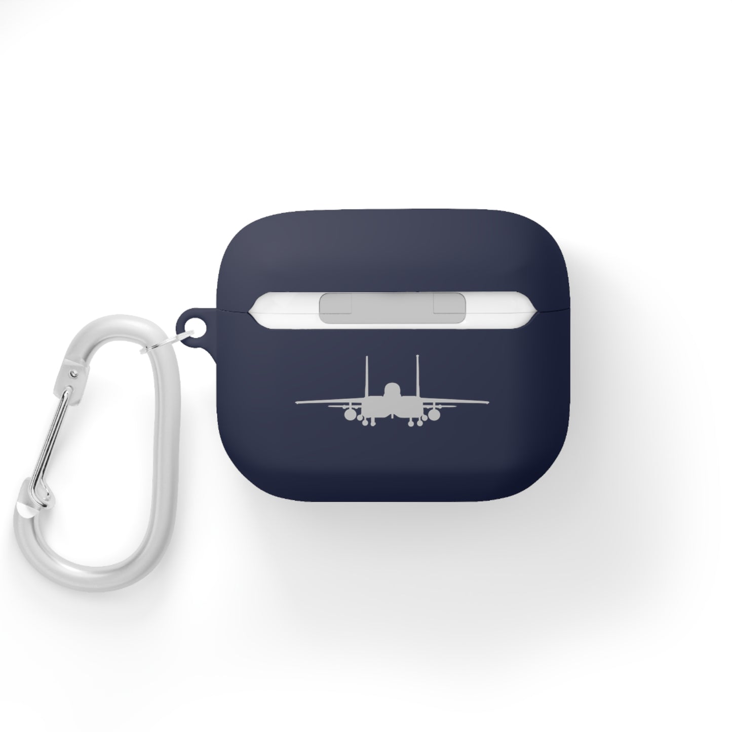 AirPods and AirPods Pro Case Cover, 333FS with F-15E Front Silhouette on Back
