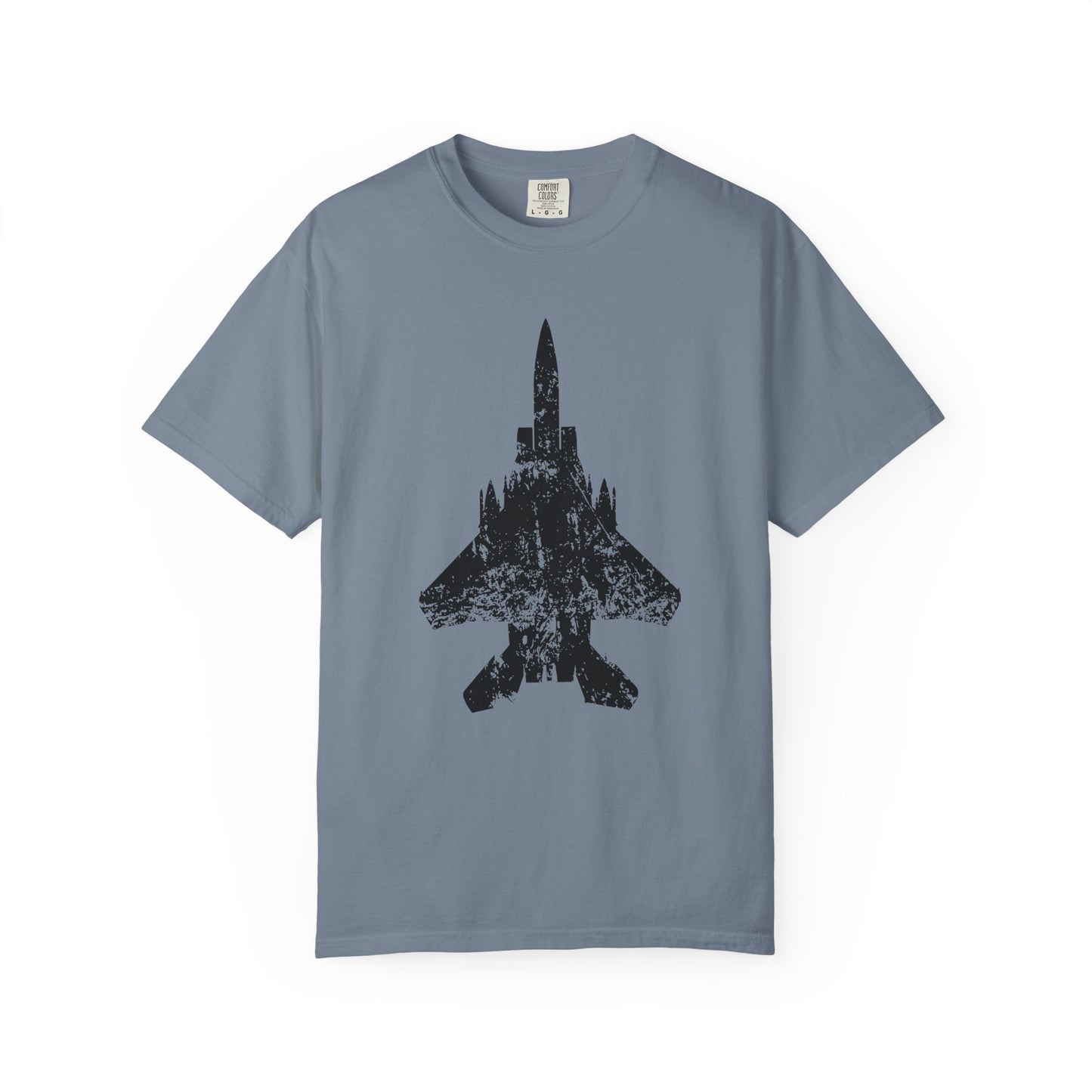 F-15E Grunge Comfort Colors Unisex T-Shirt, Casual Wear, Gift for Pilots, Aviation Lovers, Travel Enthusiasts, Plane Spotting
