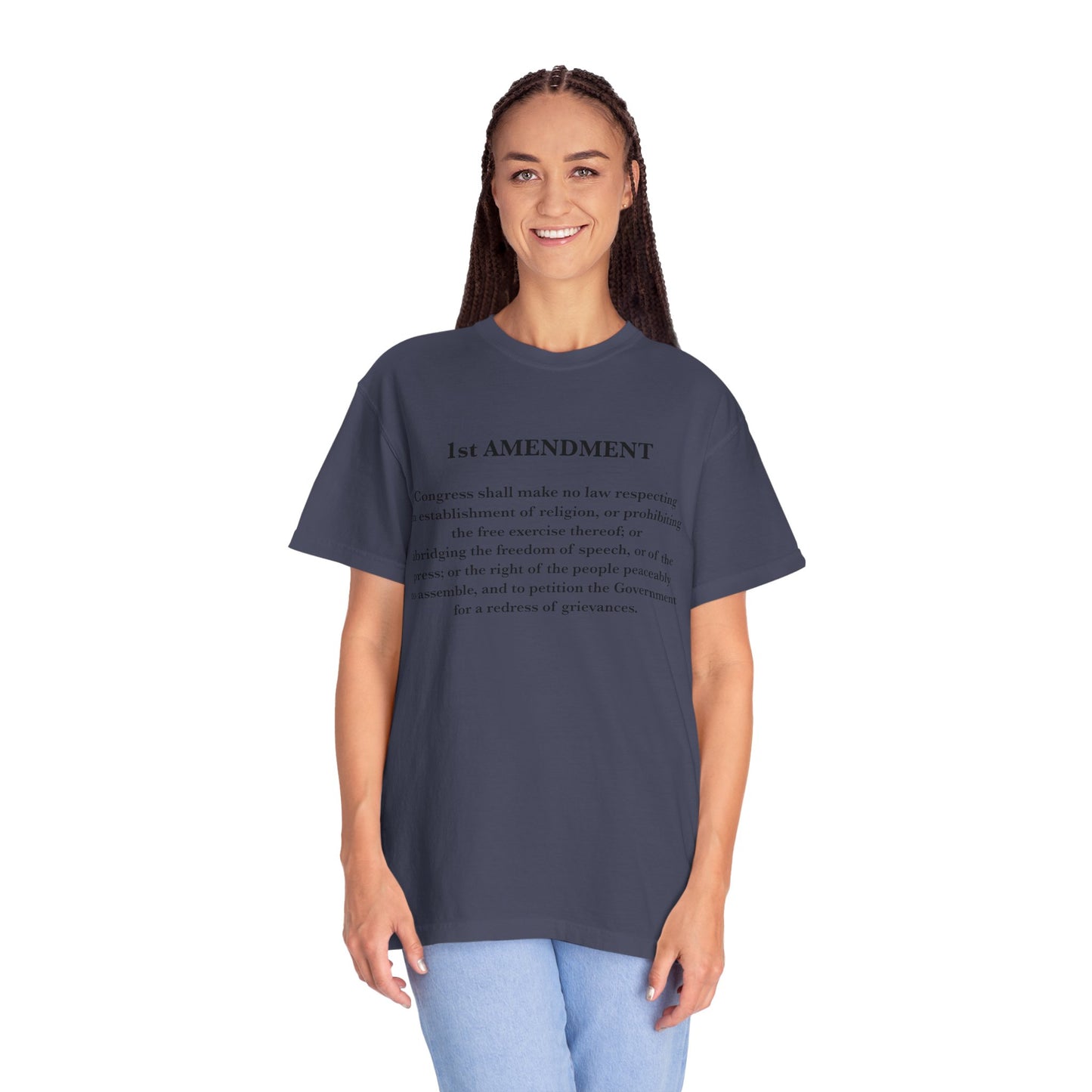 1st Amendment Comfort Colors Unisex T-Shirt, Casual Wear