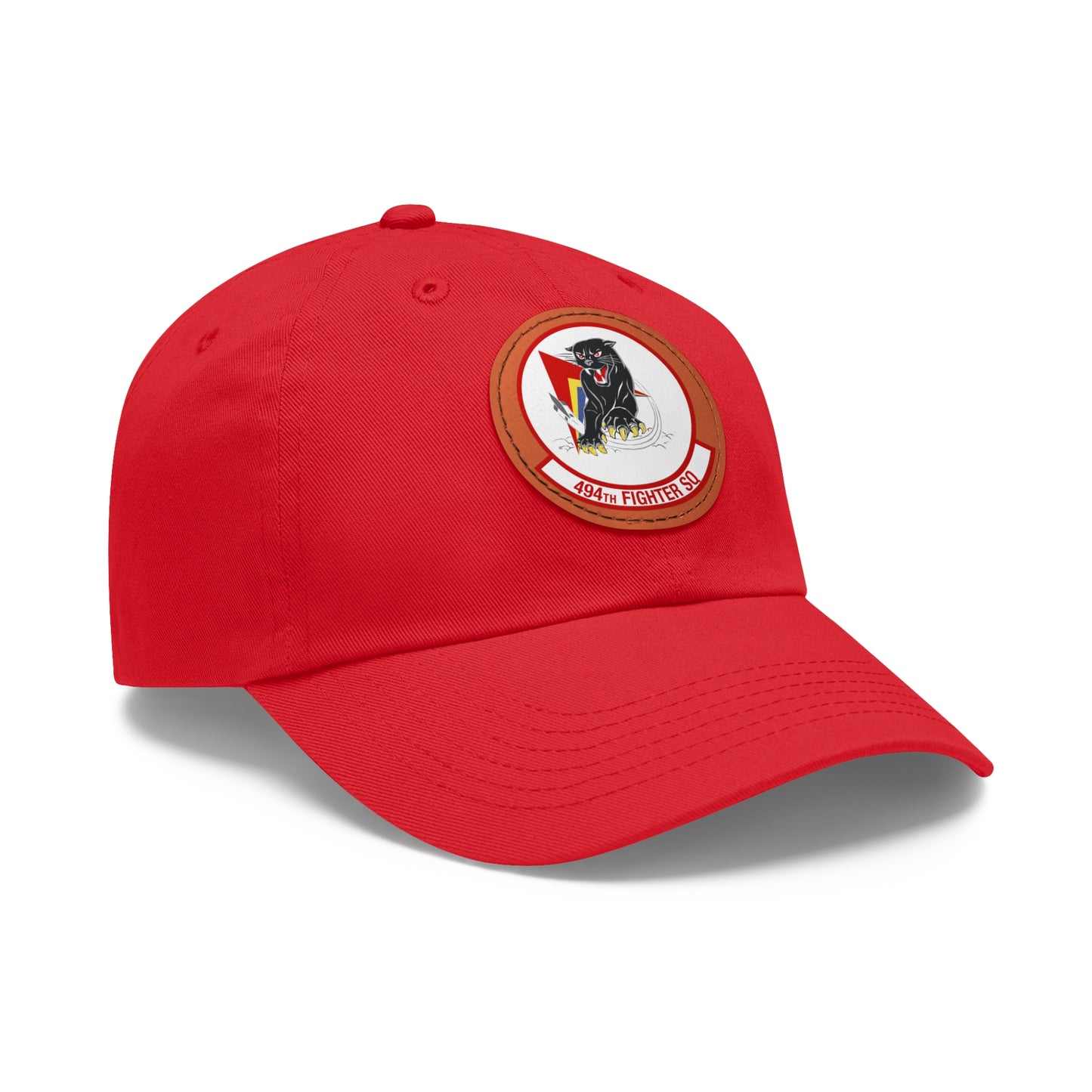 494FS Panthers Leather Patch Hat, Multiple Colors