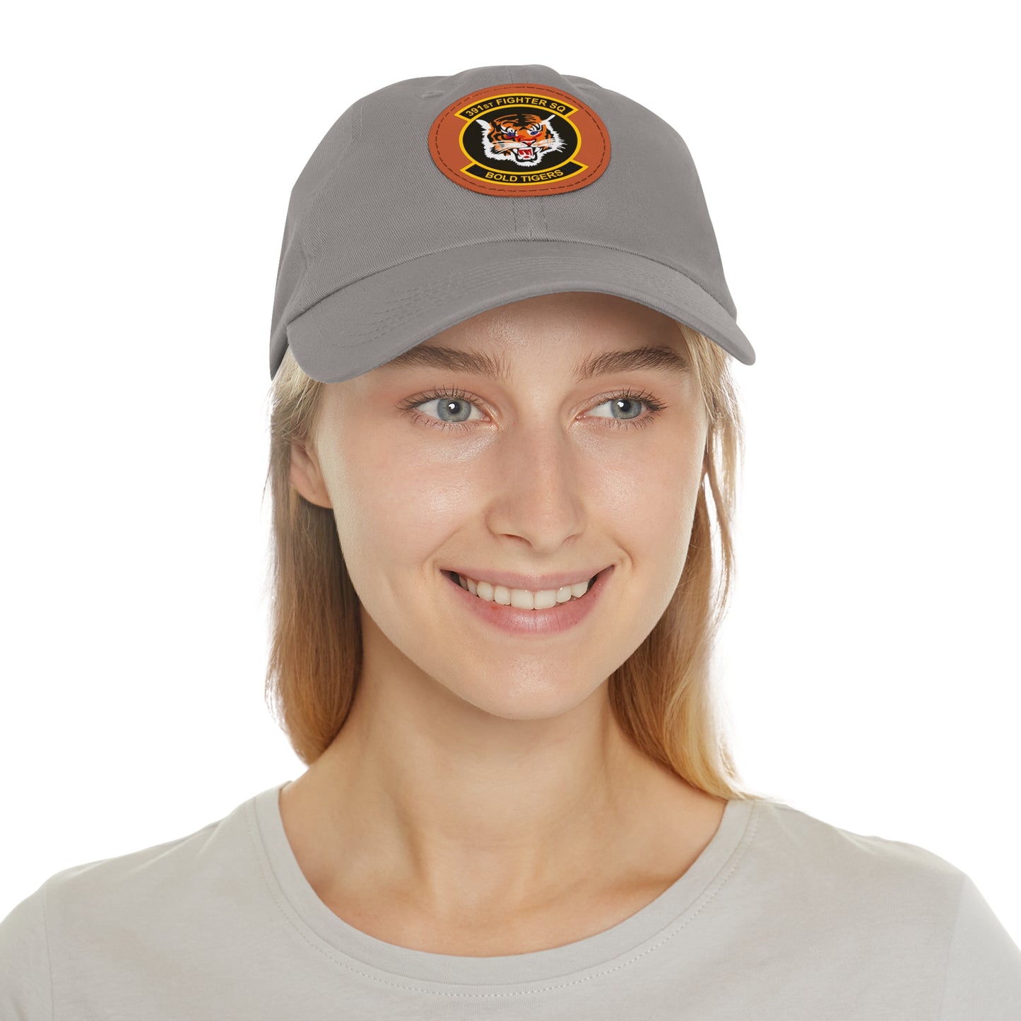 391FS Bold Tigers Leather Patch Hat, Multiple Colors