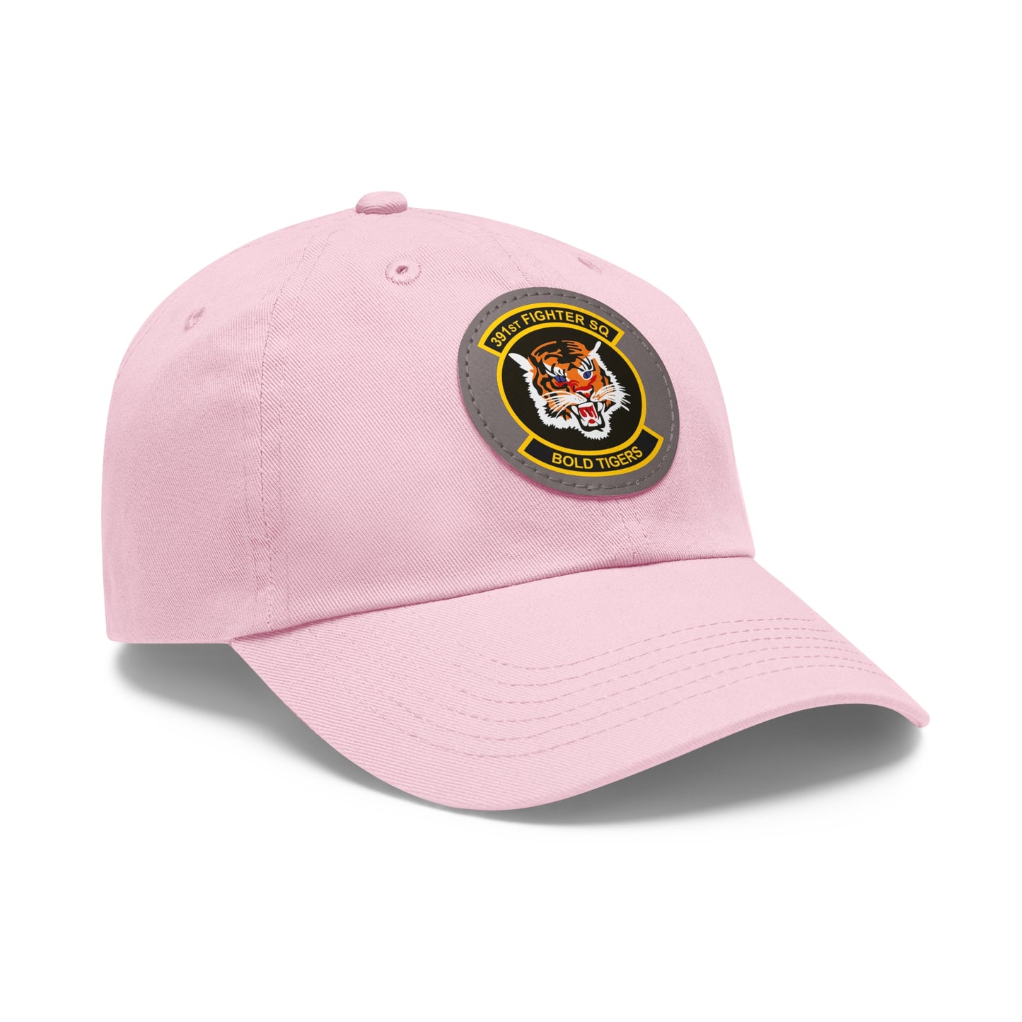 391FS Bold Tigers Leather Patch Hat, Multiple Colors