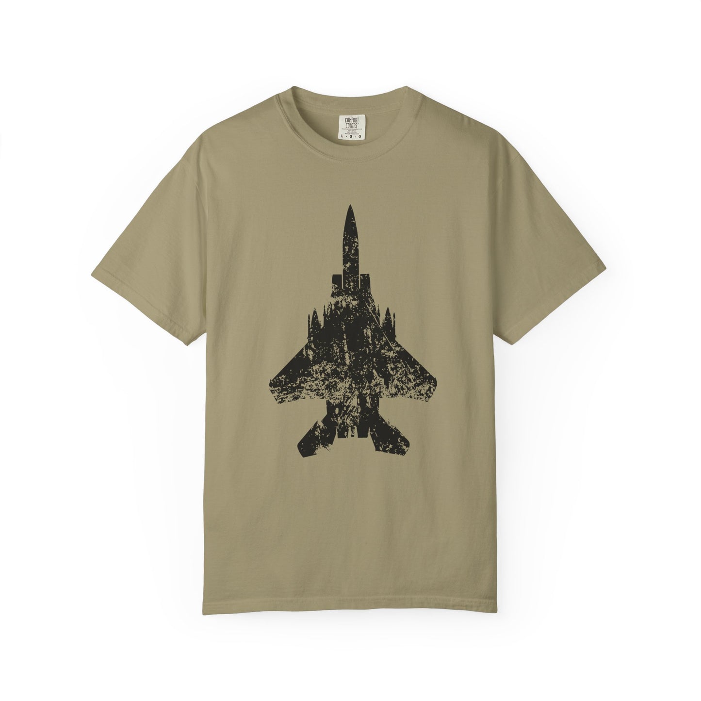 F-15E Grunge Comfort Colors Unisex T-Shirt, Casual Wear, Gift for Pilots, Aviation Lovers, Travel Enthusiasts, Plane Spotting