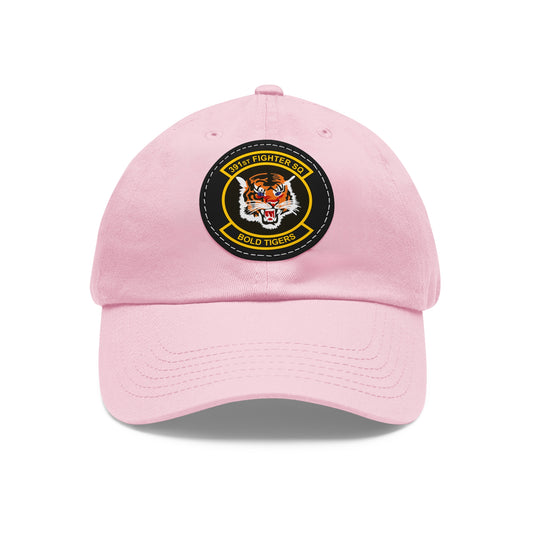 391FS Bold Tigers Leather Patch Hat, Multiple Colors