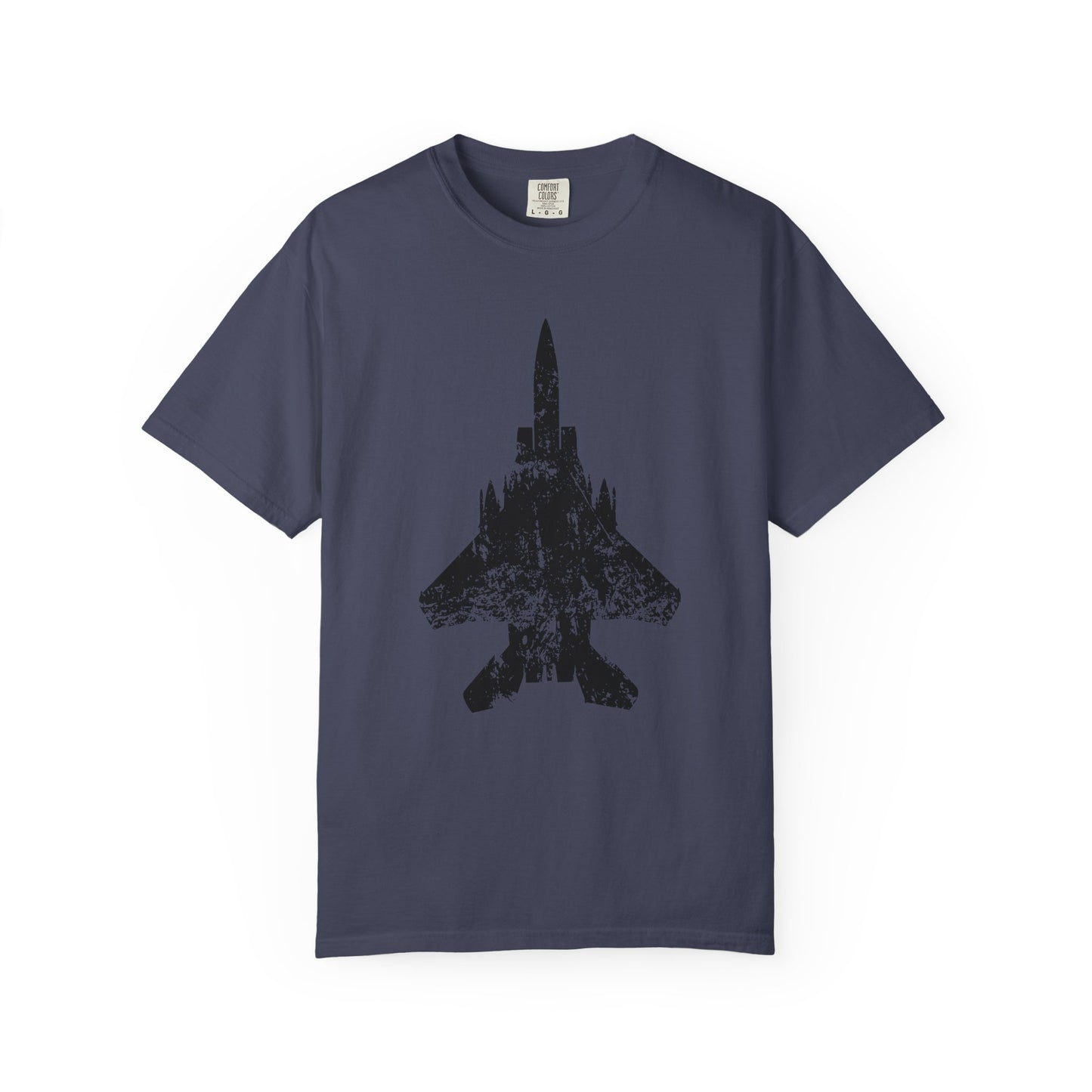 F-15E Grunge Comfort Colors Unisex T-Shirt, Casual Wear, Gift for Pilots, Aviation Lovers, Travel Enthusiasts, Plane Spotting