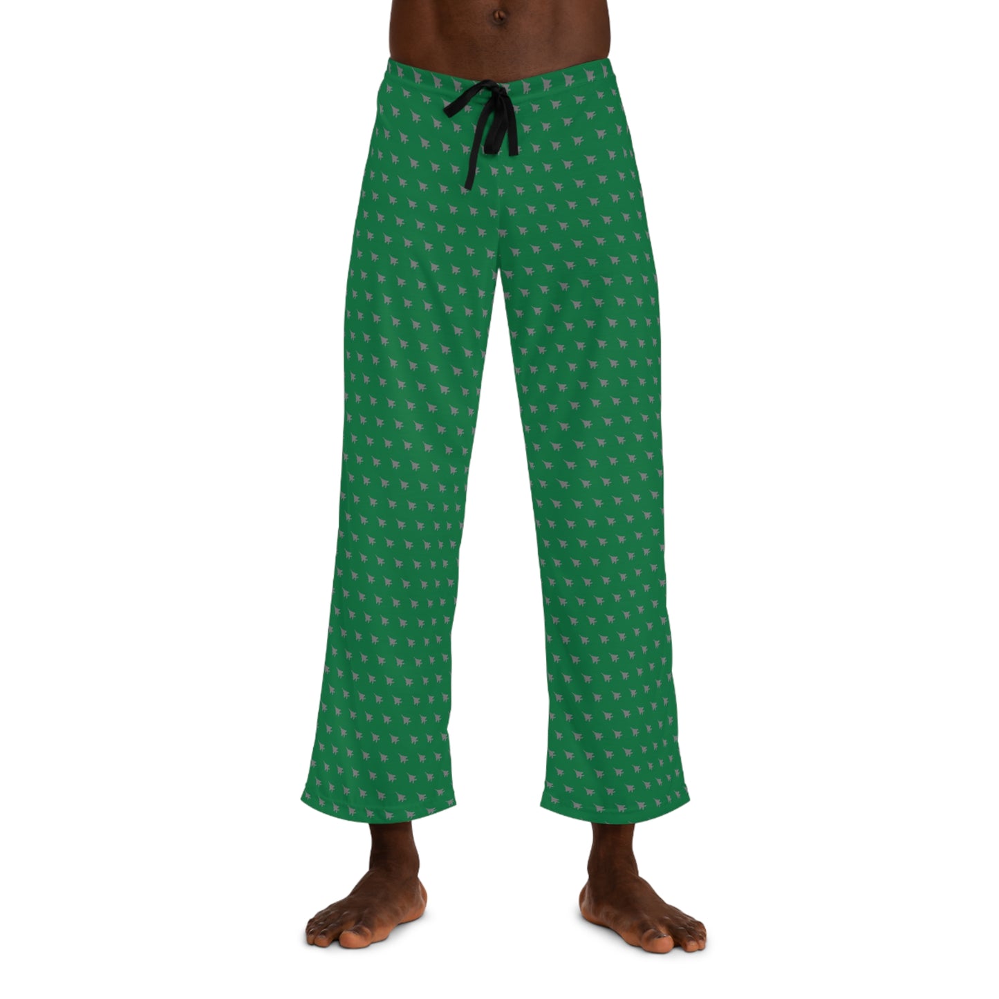 F-15E Men's Pajama Pants, Dark Green