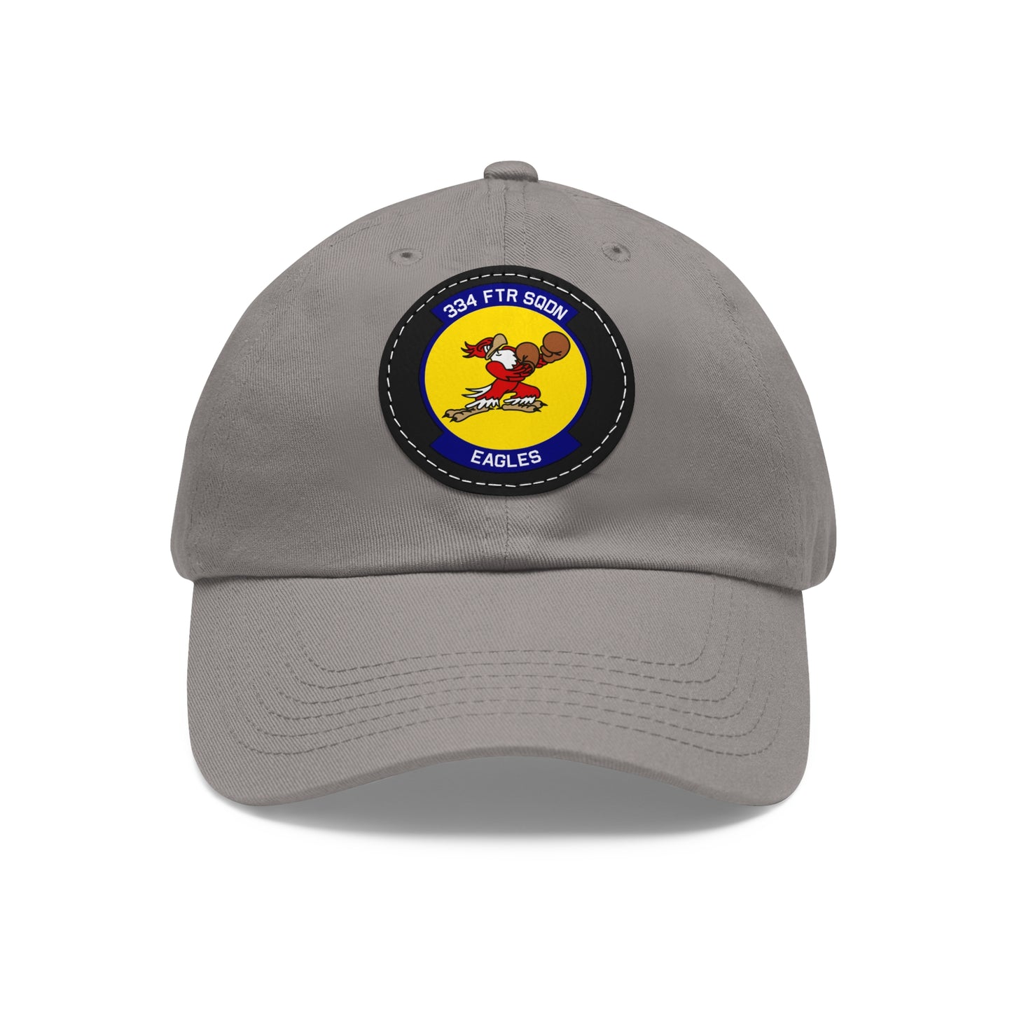 334FS Eagles Leather Patch Hat, Multiple Colors