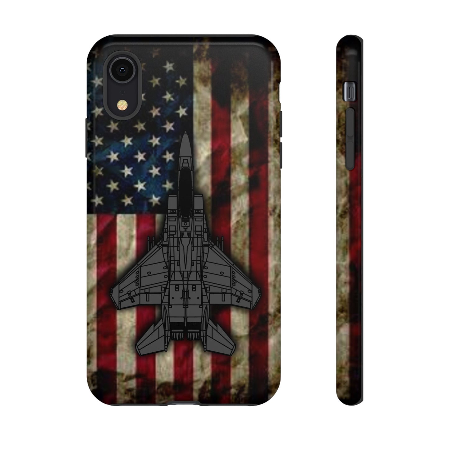 F-15E Old Glory Tough Cases for iPhone, Samsung, Google