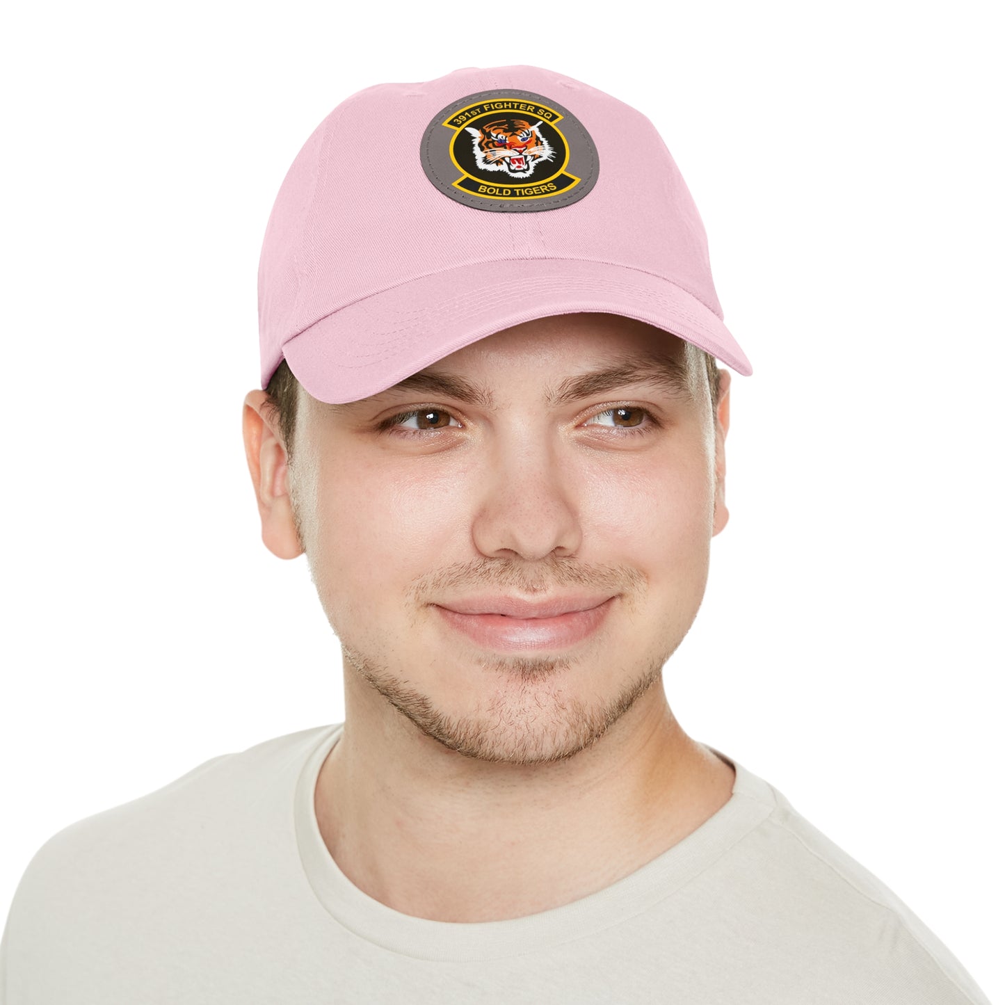 391FS Bold Tigers Leather Patch Hat, Multiple Colors