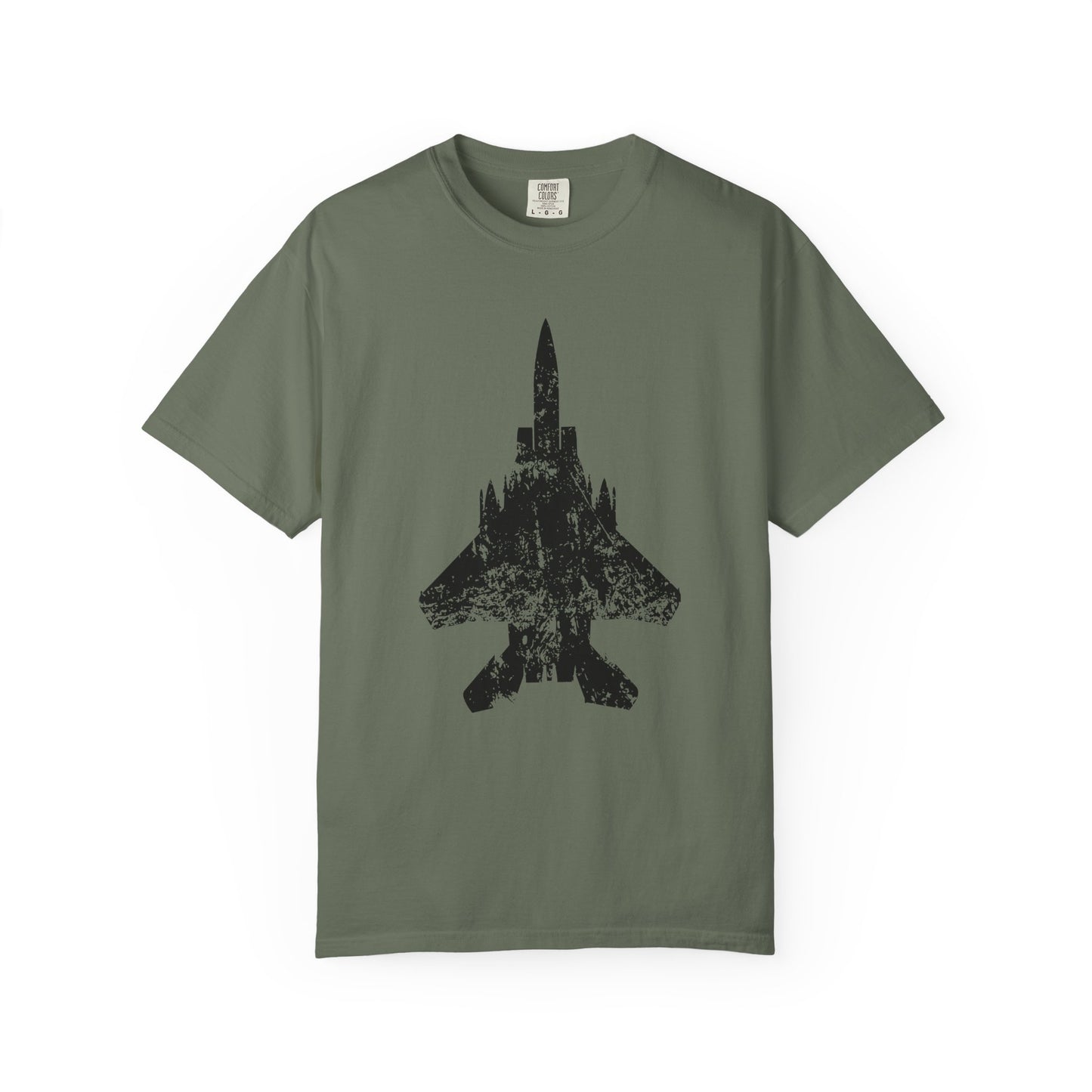 F-15E Grunge Comfort Colors Unisex T-Shirt, Casual Wear, Gift for Pilots, Aviation Lovers, Travel Enthusiasts, Plane Spotting