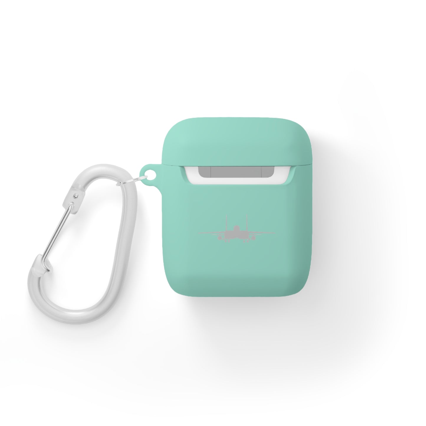 AirPods and AirPods Pro Case Cover, 333FS with F-15E Front Silhouette on Back