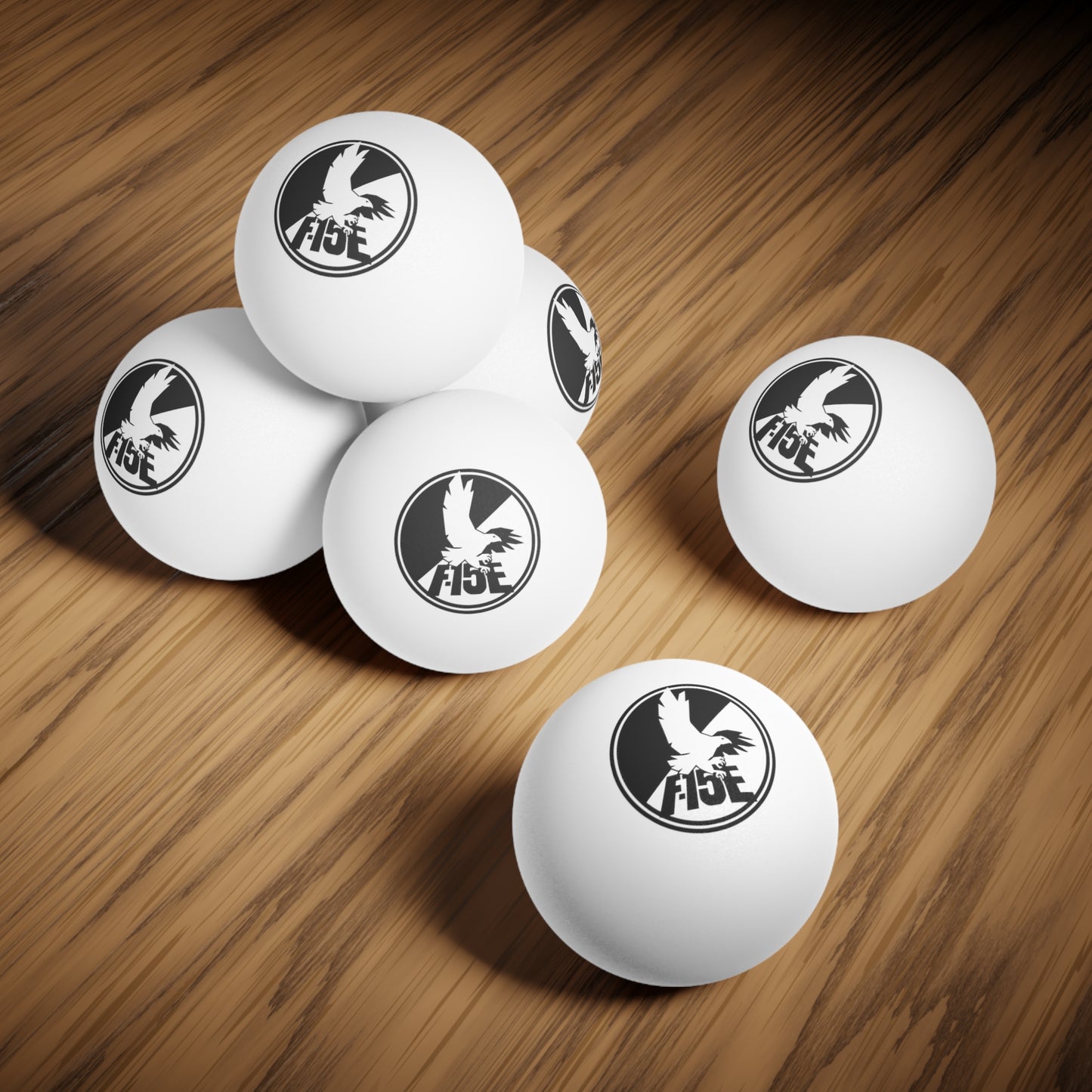 F-15E Day/Night Ping Pong Balls, 6 pcs, White or Orange