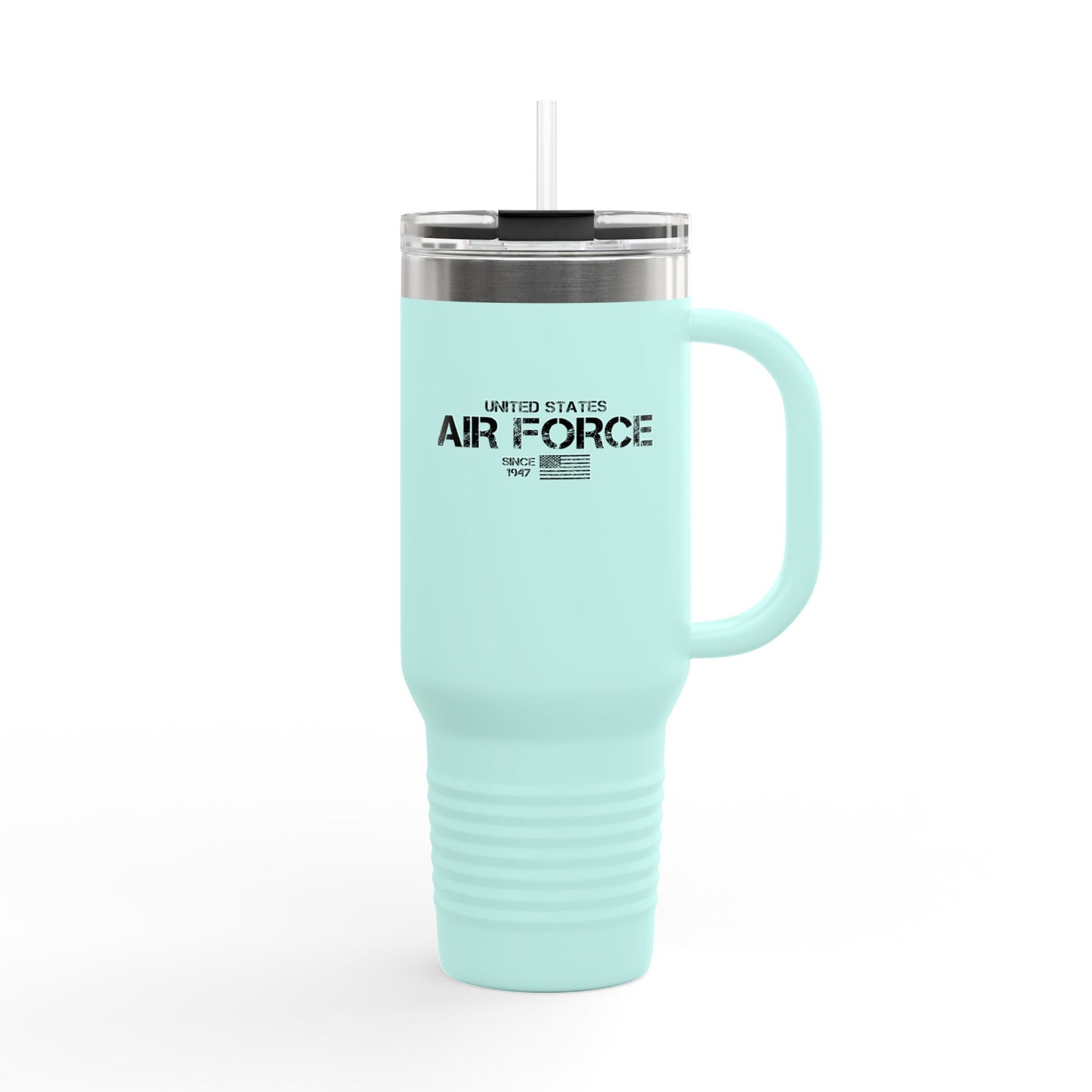 Adventure-Ready Travel Mug, 40oz, USAF, Multiple Color Options
