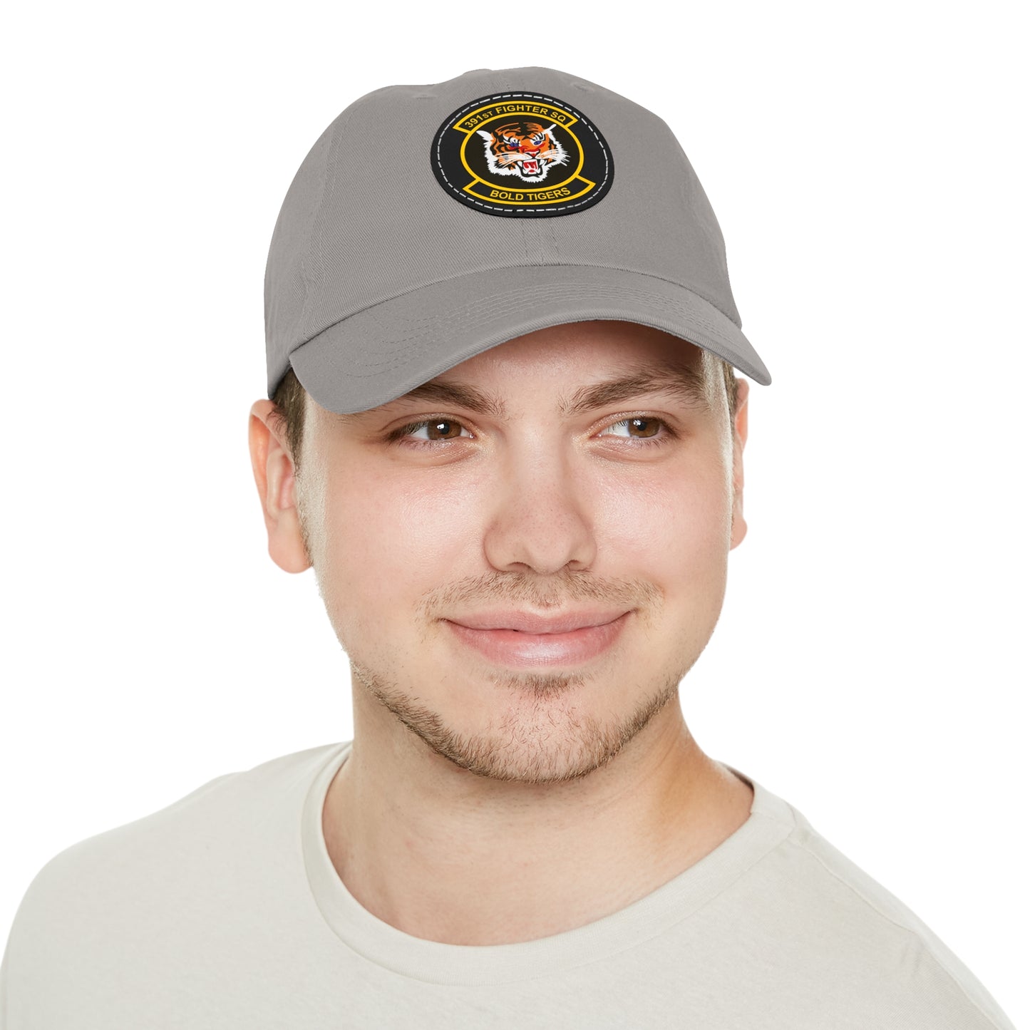 391FS Bold Tigers Leather Patch Hat, Multiple Colors