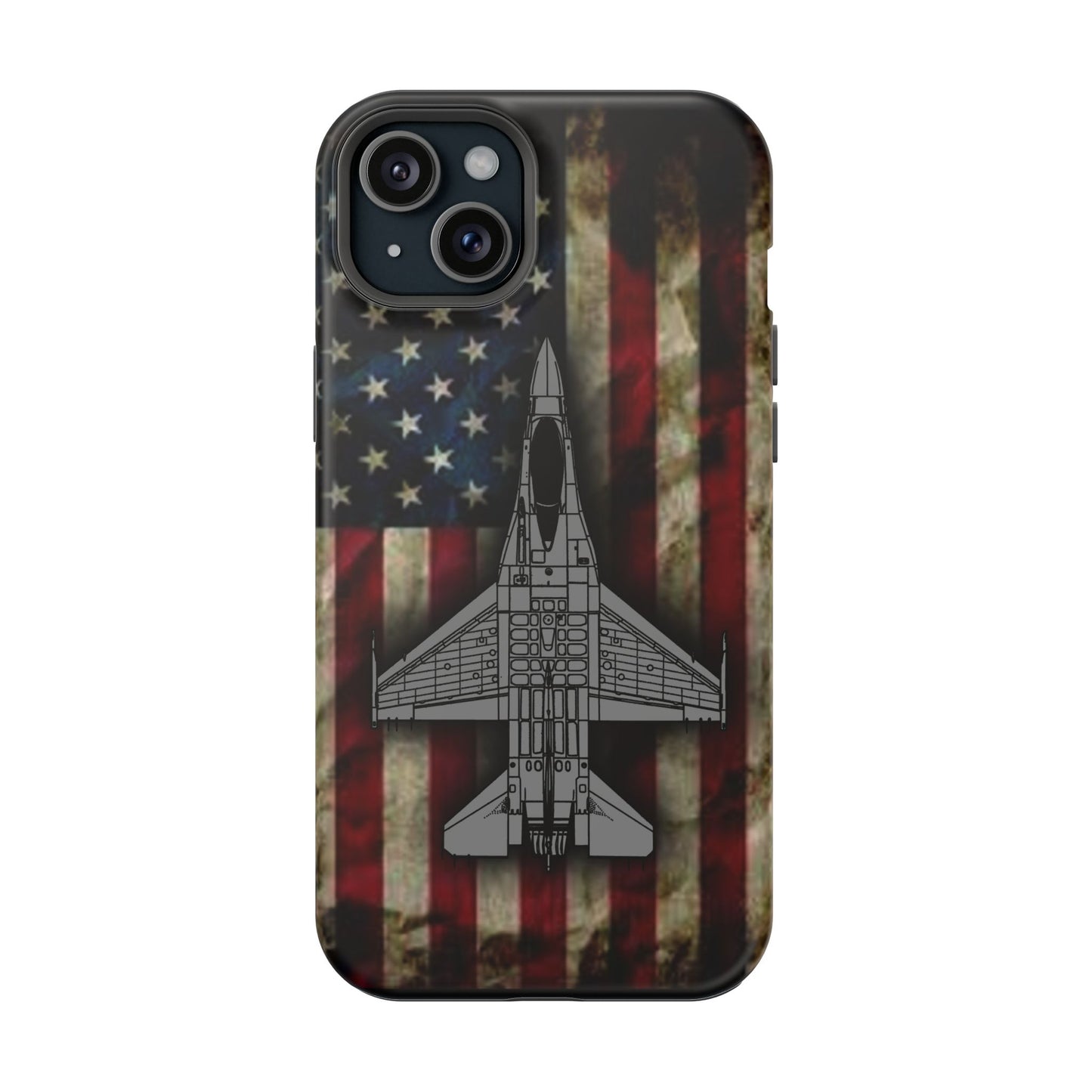F-16 Old Glory Magnetic Tough Cases for iPhone