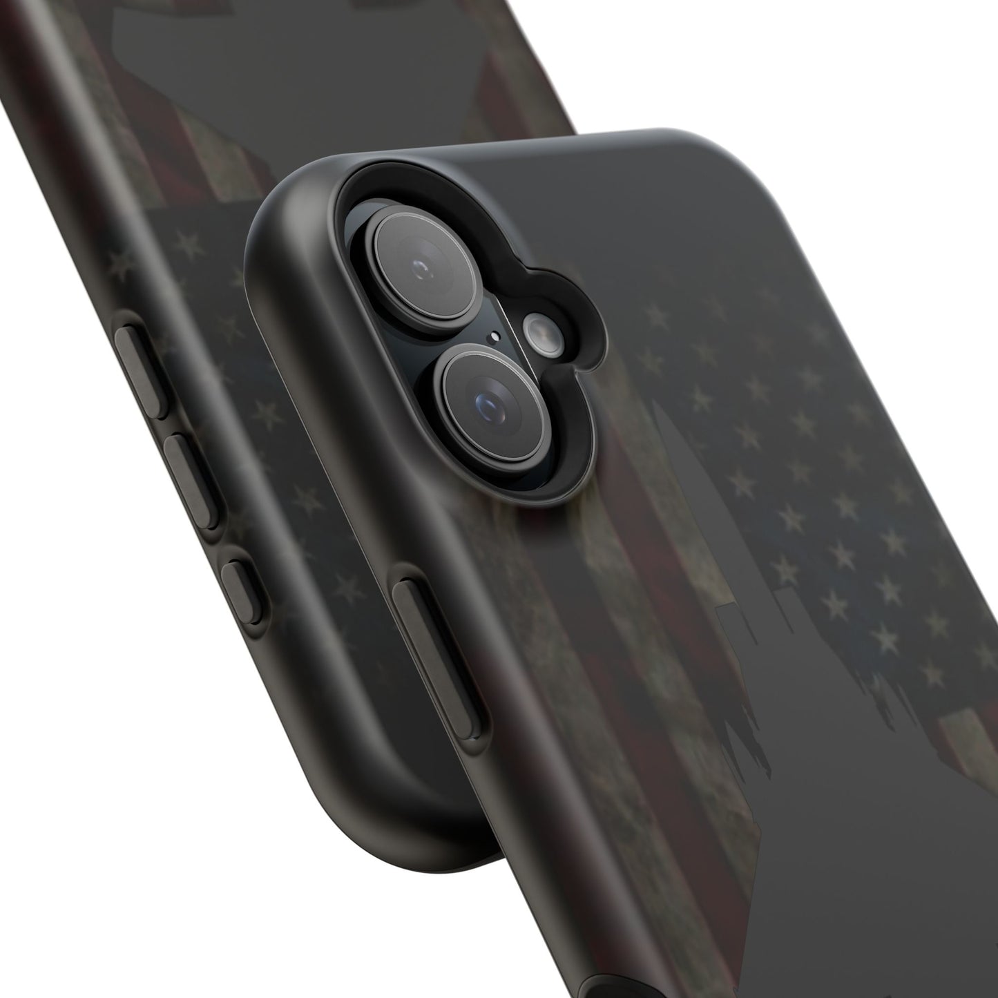 F-15E Silhouette Old Glory Magnetic Tough Cases for iPhone
