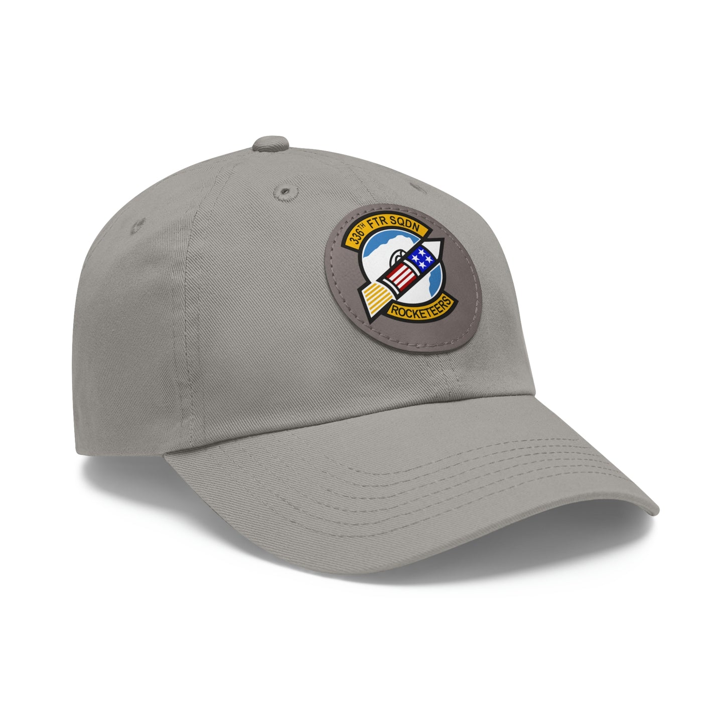 336FS Rocketeers Leather Patch Hat, Multiple Colors