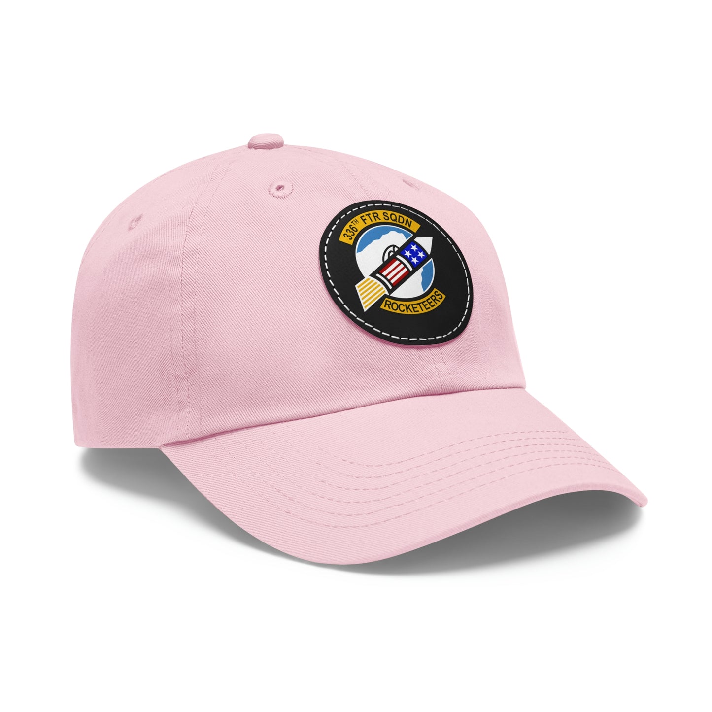 336FS Rocketeers Leather Patch Hat, Multiple Colors