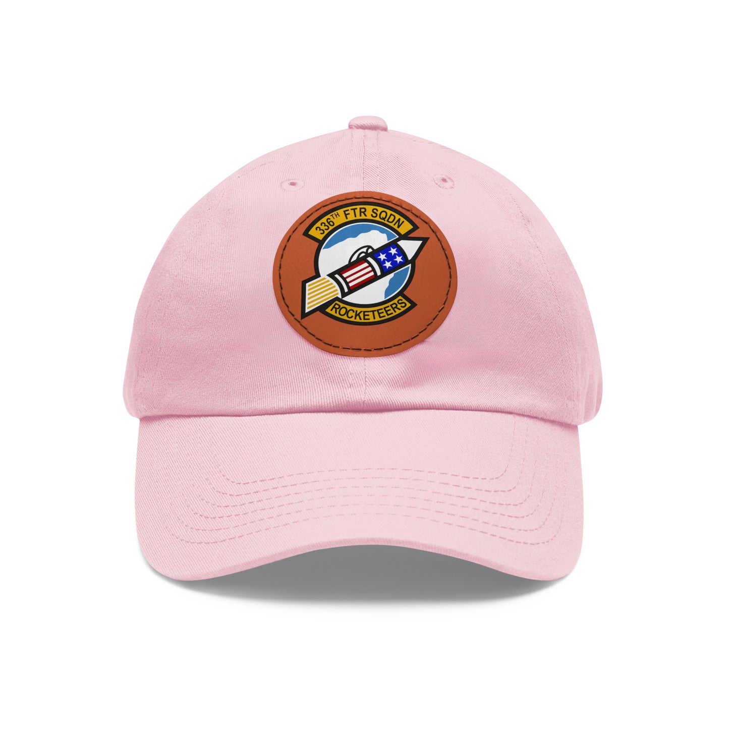 336FS Rocketeers Leather Patch Hat, Multiple Colors