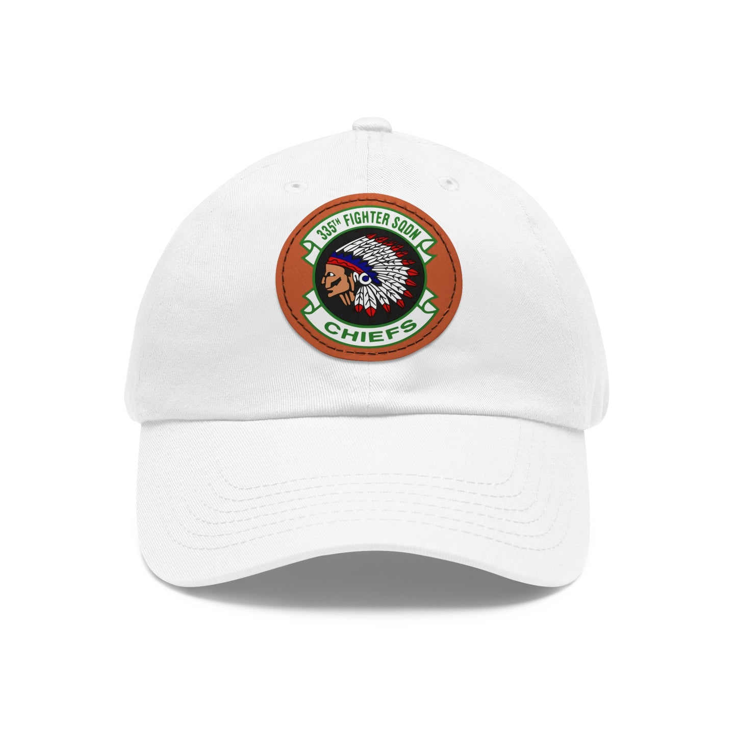 335FS Chiefs Leather Patch Hat, Multiple Colors