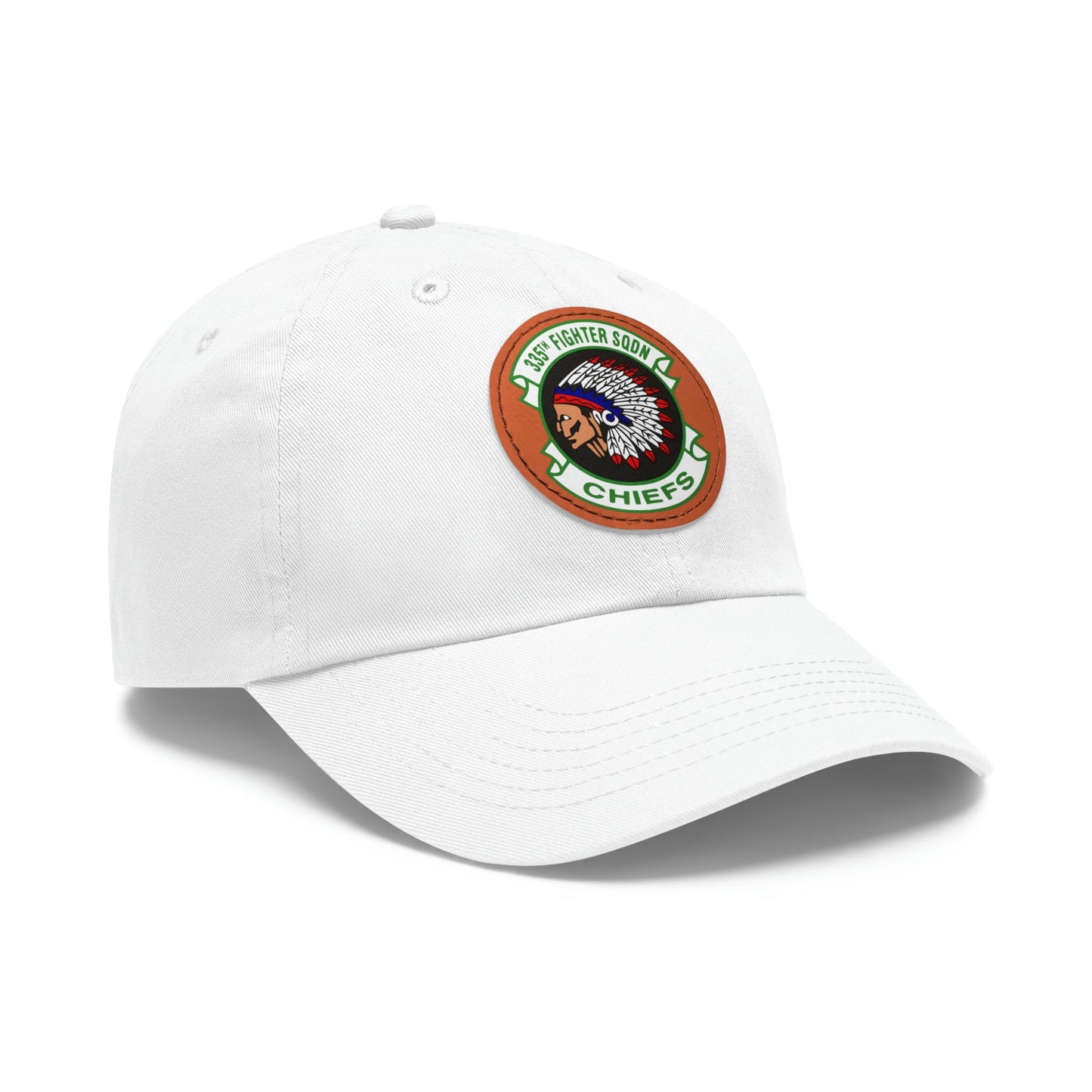 335FS Chiefs Leather Patch Hat, Multiple Colors