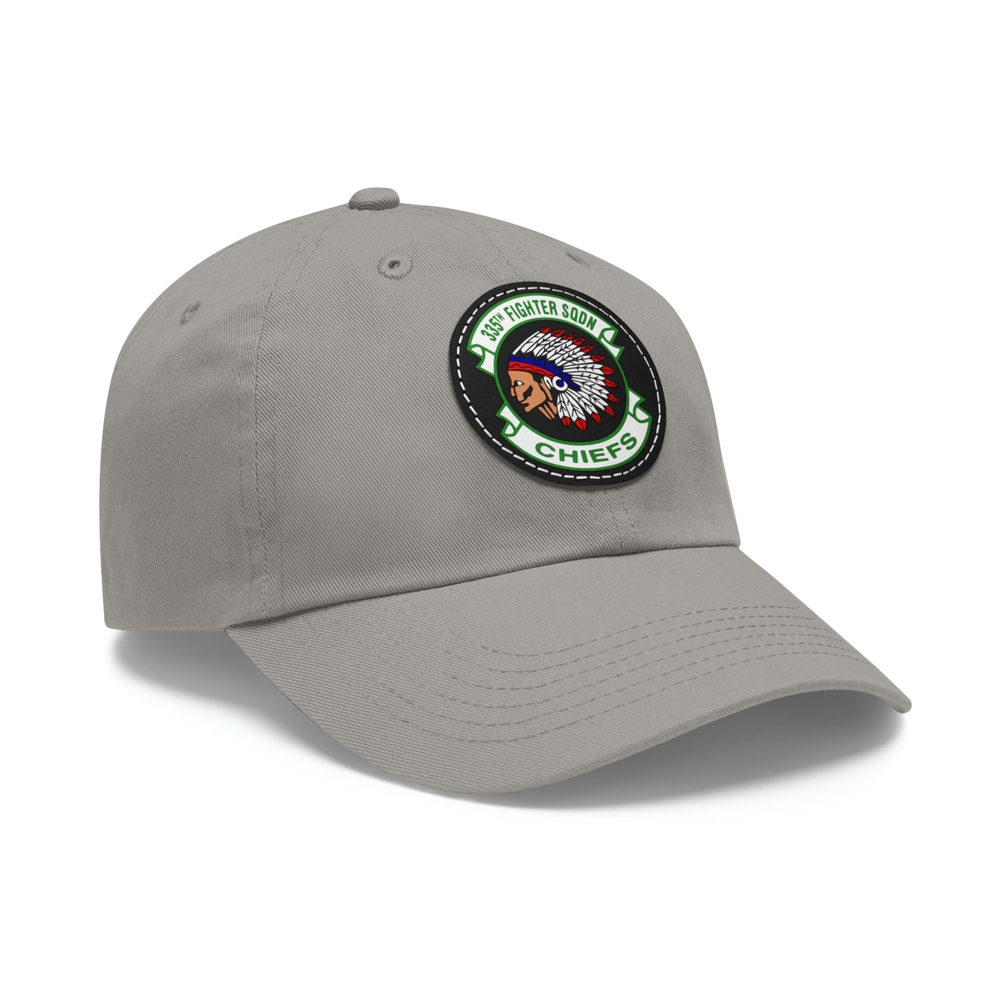 335FS Chiefs Leather Patch Hat, Multiple Colors