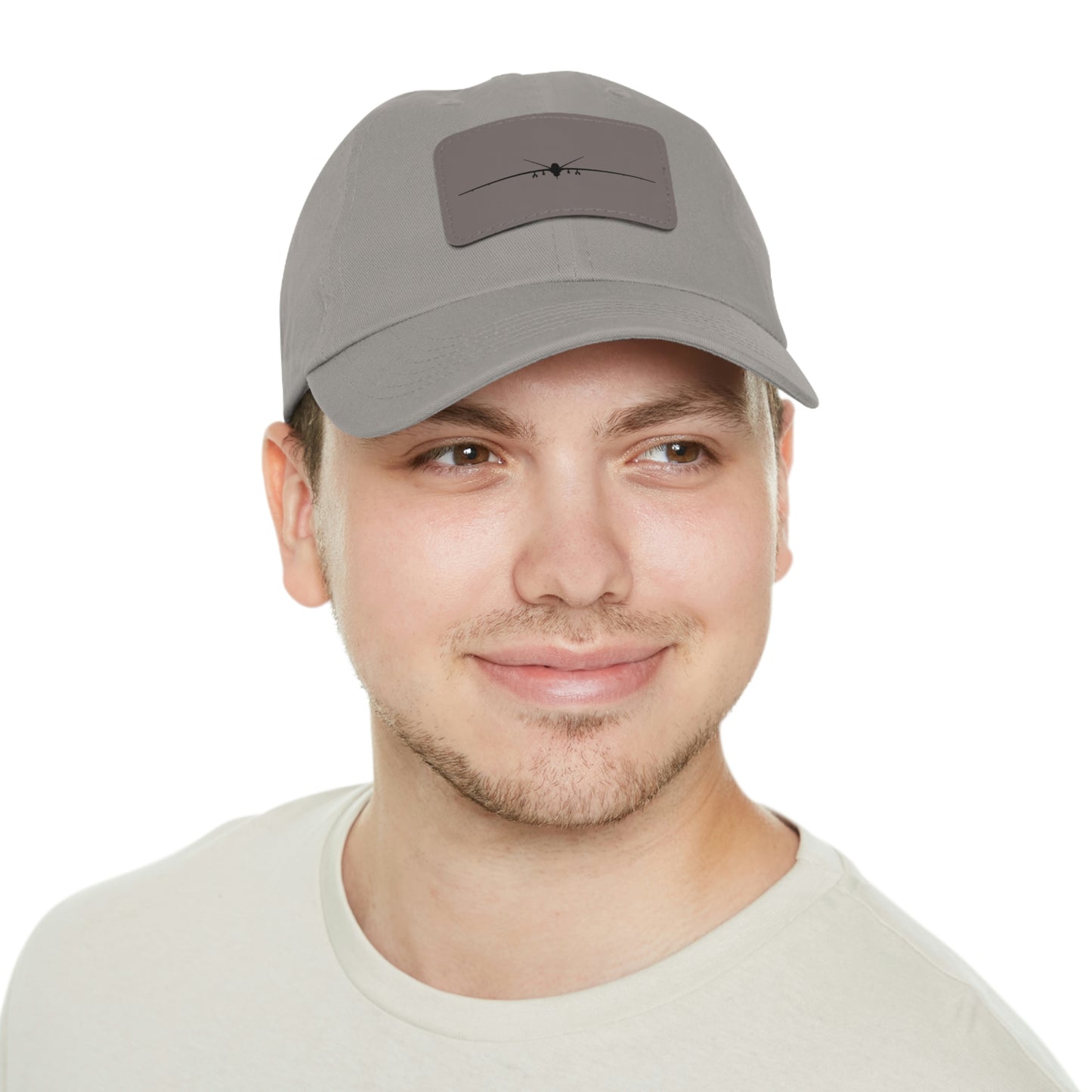 MQ-9 Silhouette Leather Patch Hat, Multiple Colors