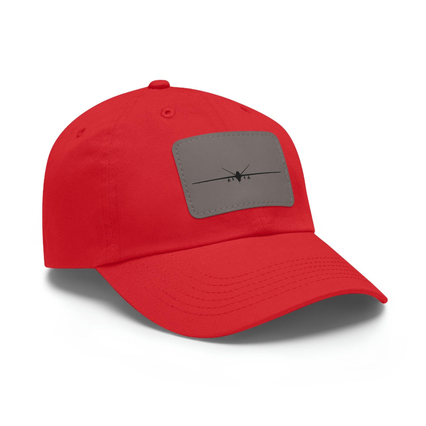 MQ-9 Silhouette Leather Patch Hat, Multiple Colors