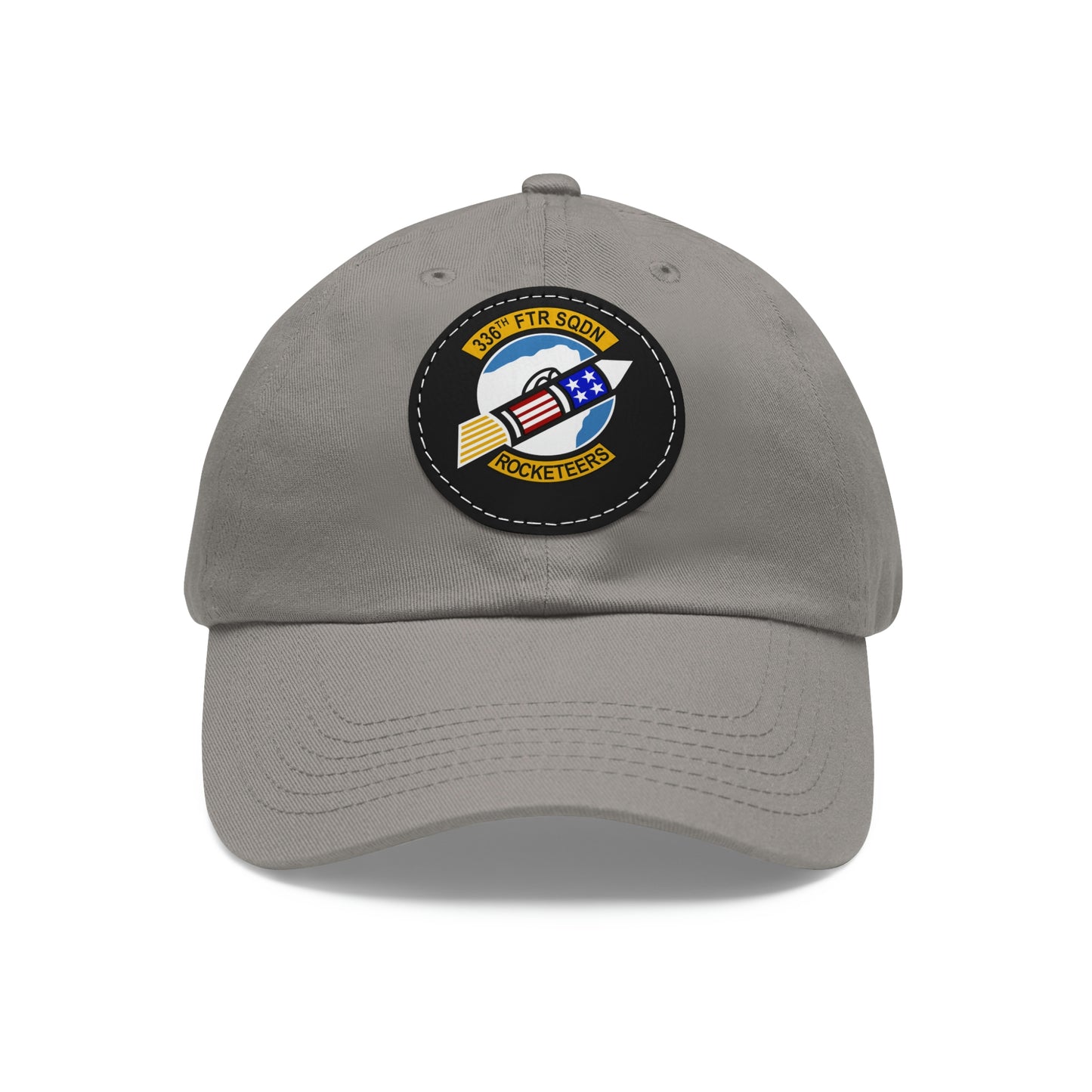 336FS Rocketeers Leather Patch Hat, Multiple Colors