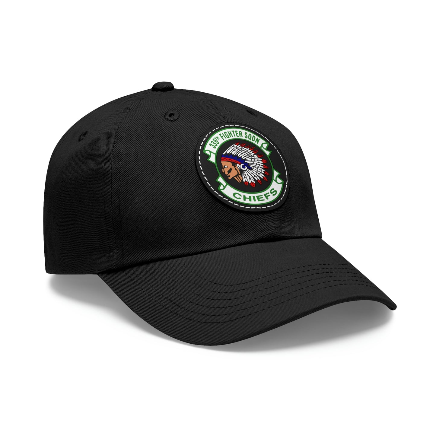 335FS Chiefs Leather Patch Hat, Multiple Colors