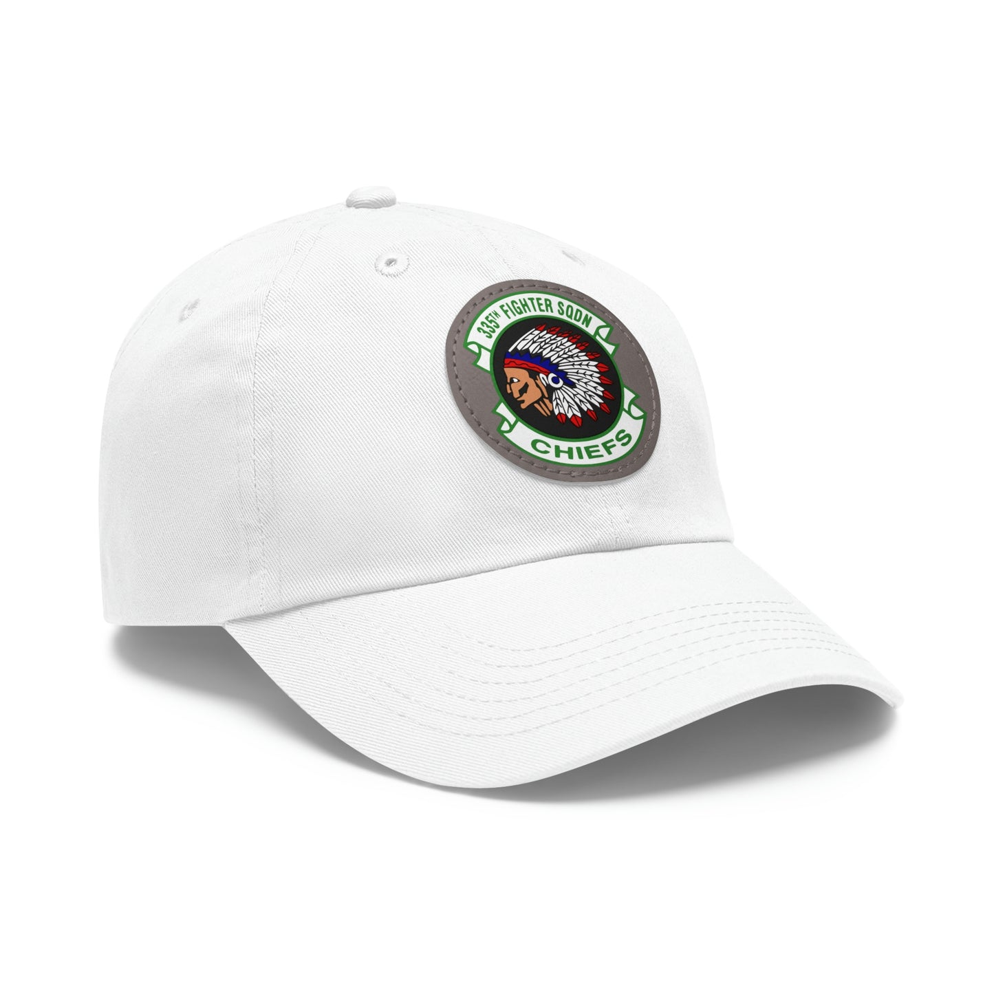 335FS Chiefs Leather Patch Hat, Multiple Colors