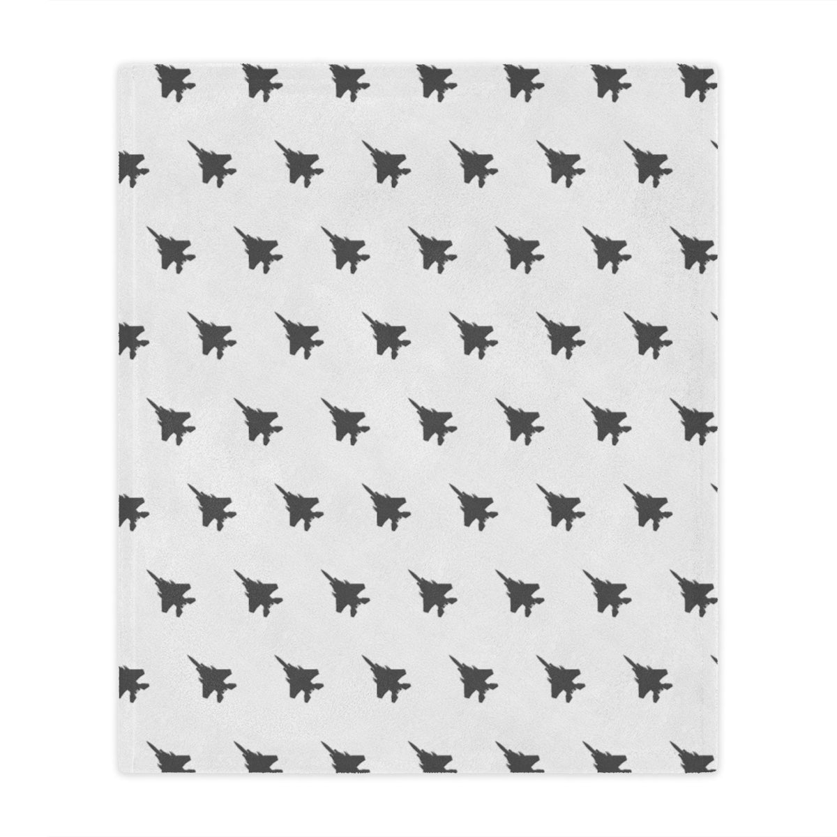 F-15E Minky Blanket, White