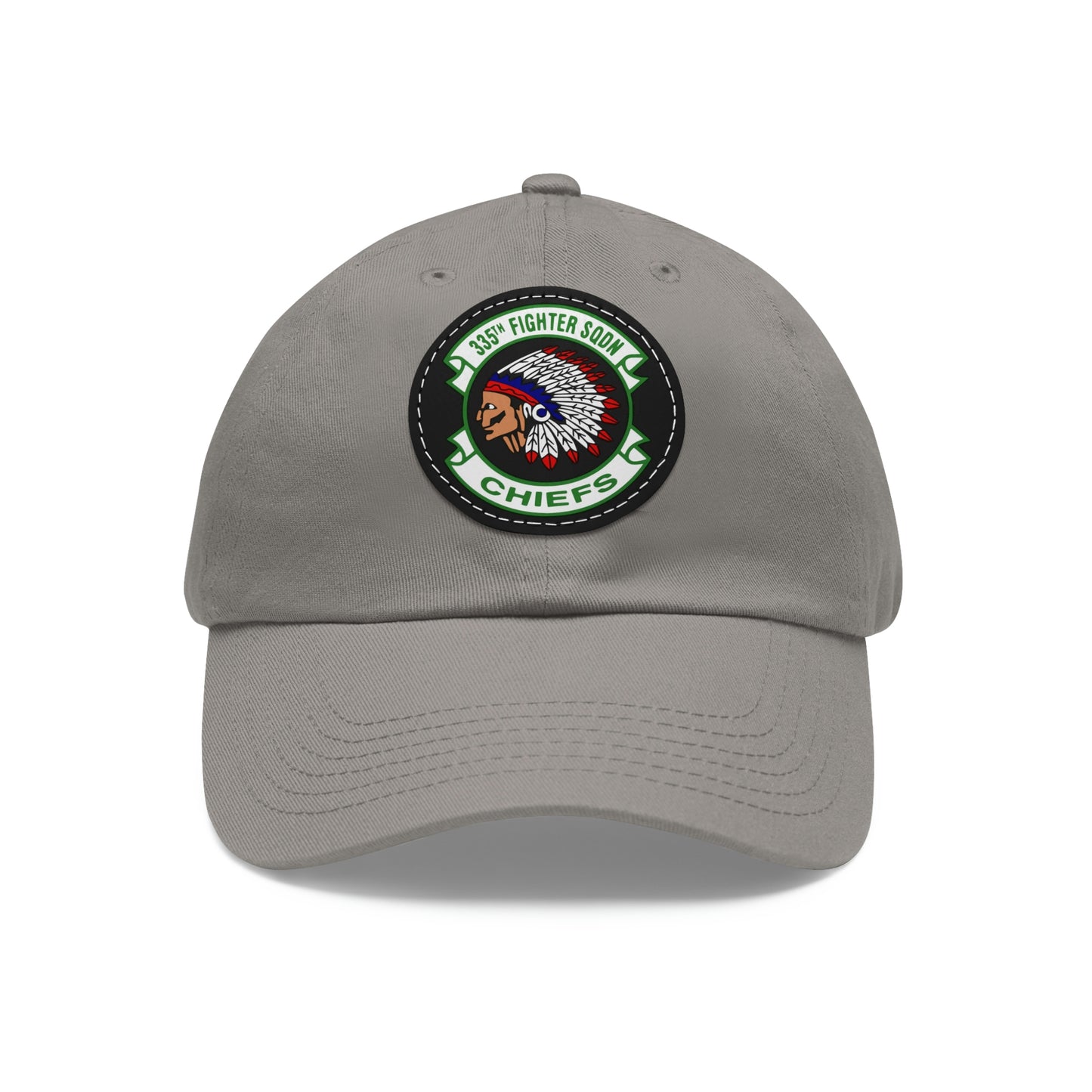 335FS Chiefs Leather Patch Hat, Multiple Colors