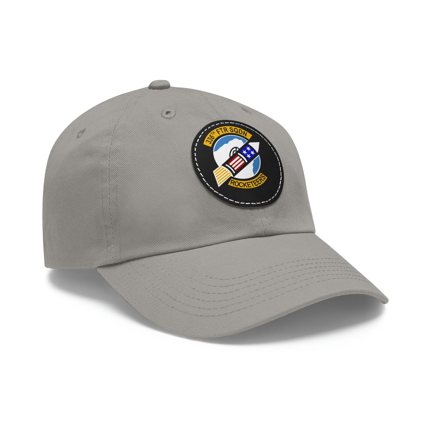336FS Rocketeers Leather Patch Hat, Multiple Colors