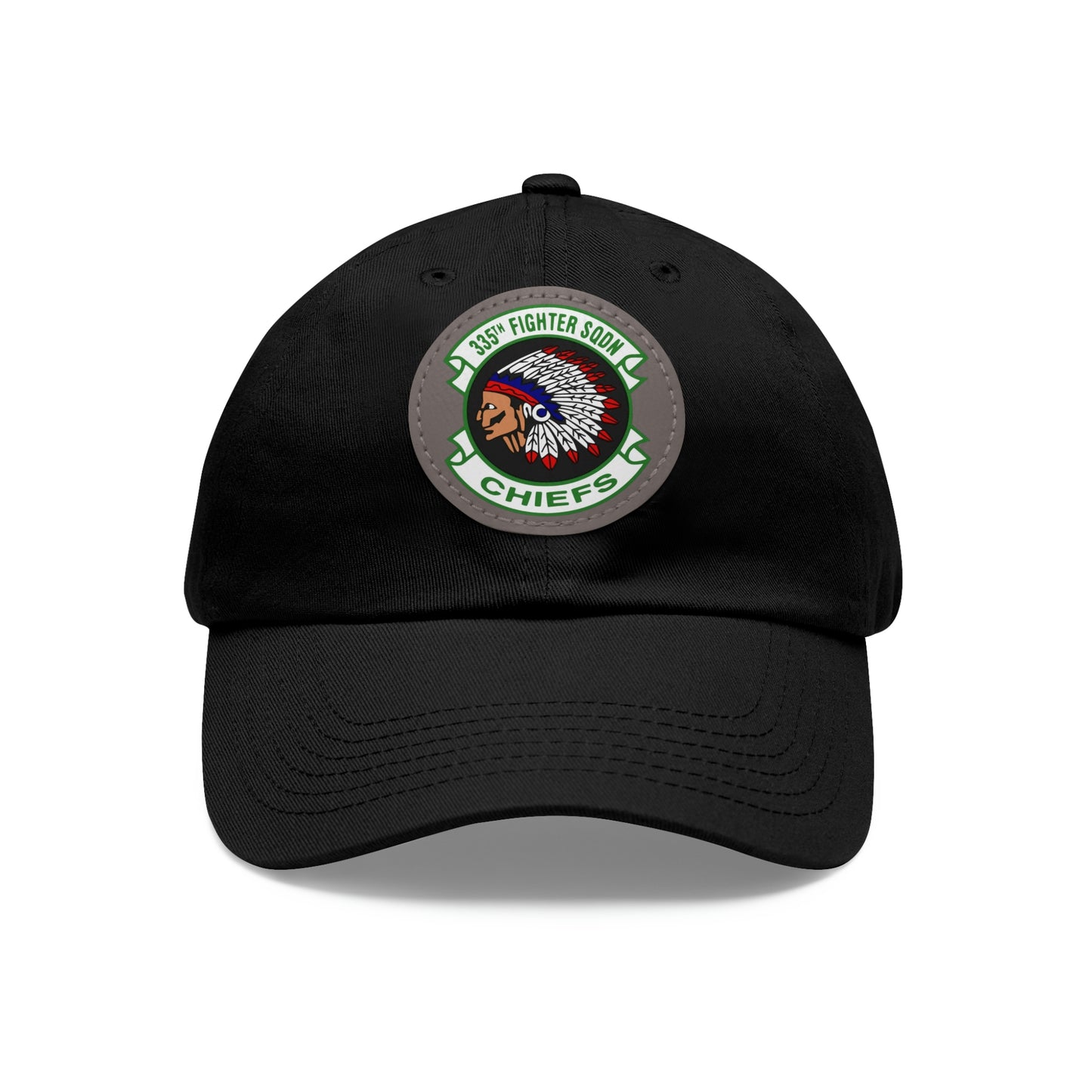 335FS Chiefs Leather Patch Hat, Multiple Colors