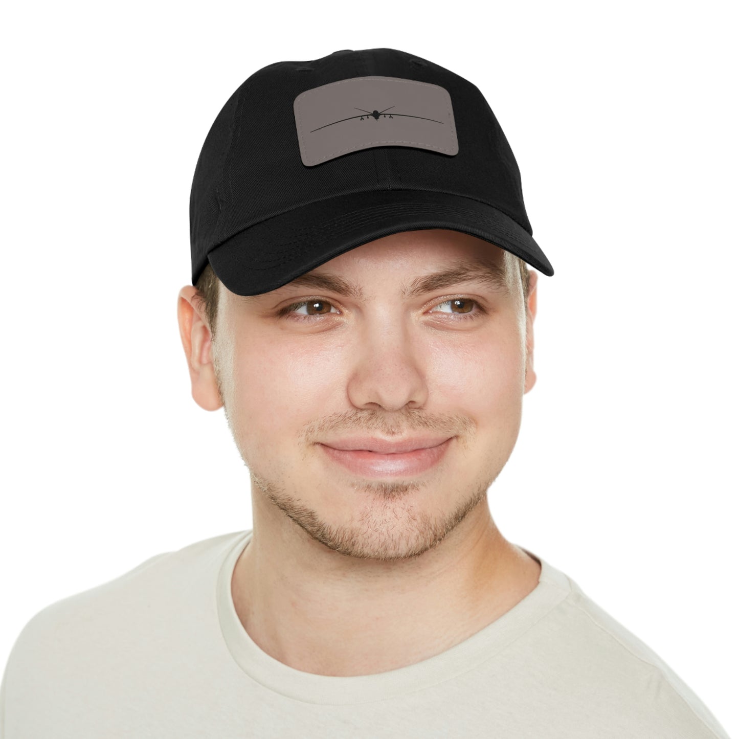 MQ-9 Silhouette Leather Patch Hat, Multiple Colors