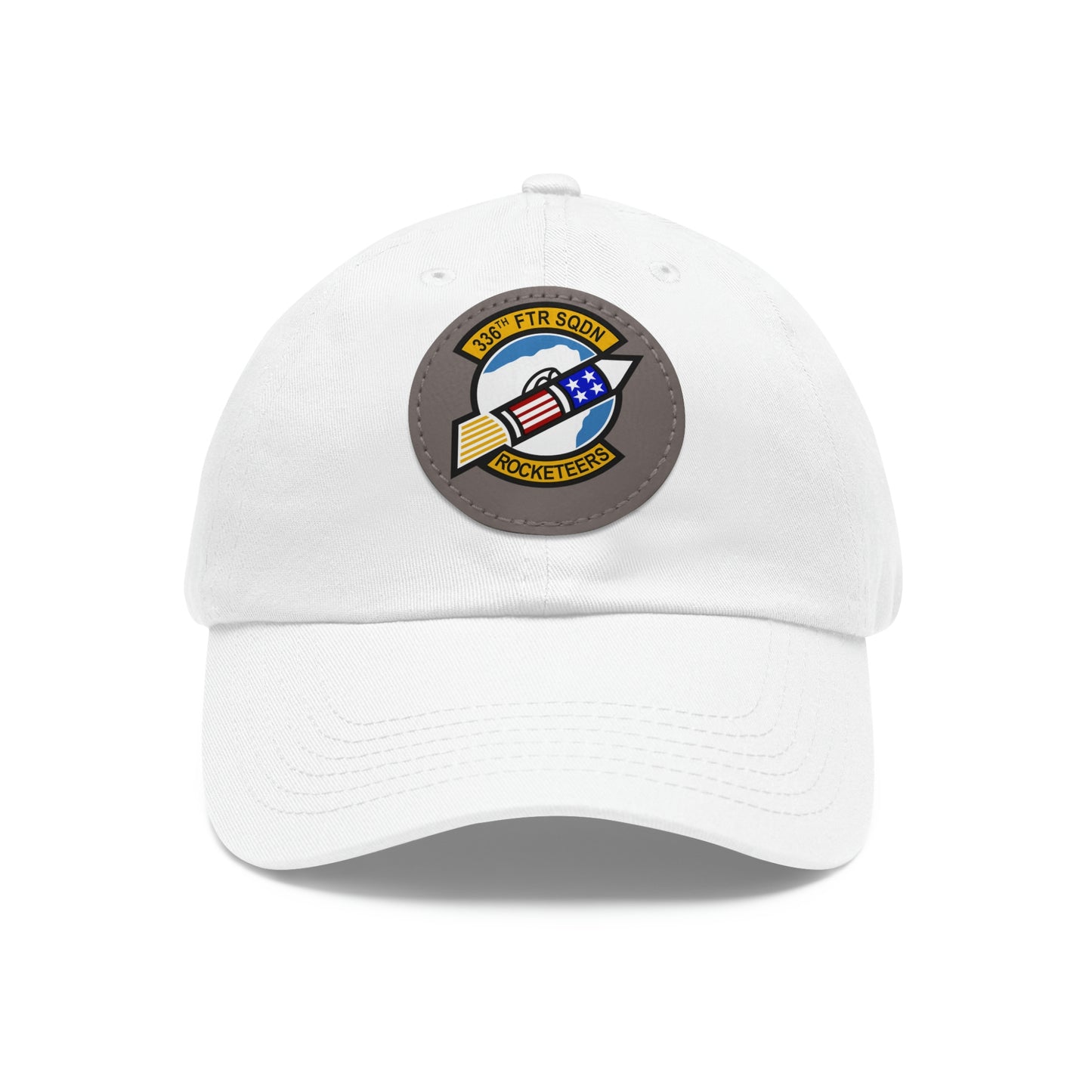 336FS Rocketeers Leather Patch Hat, Multiple Colors