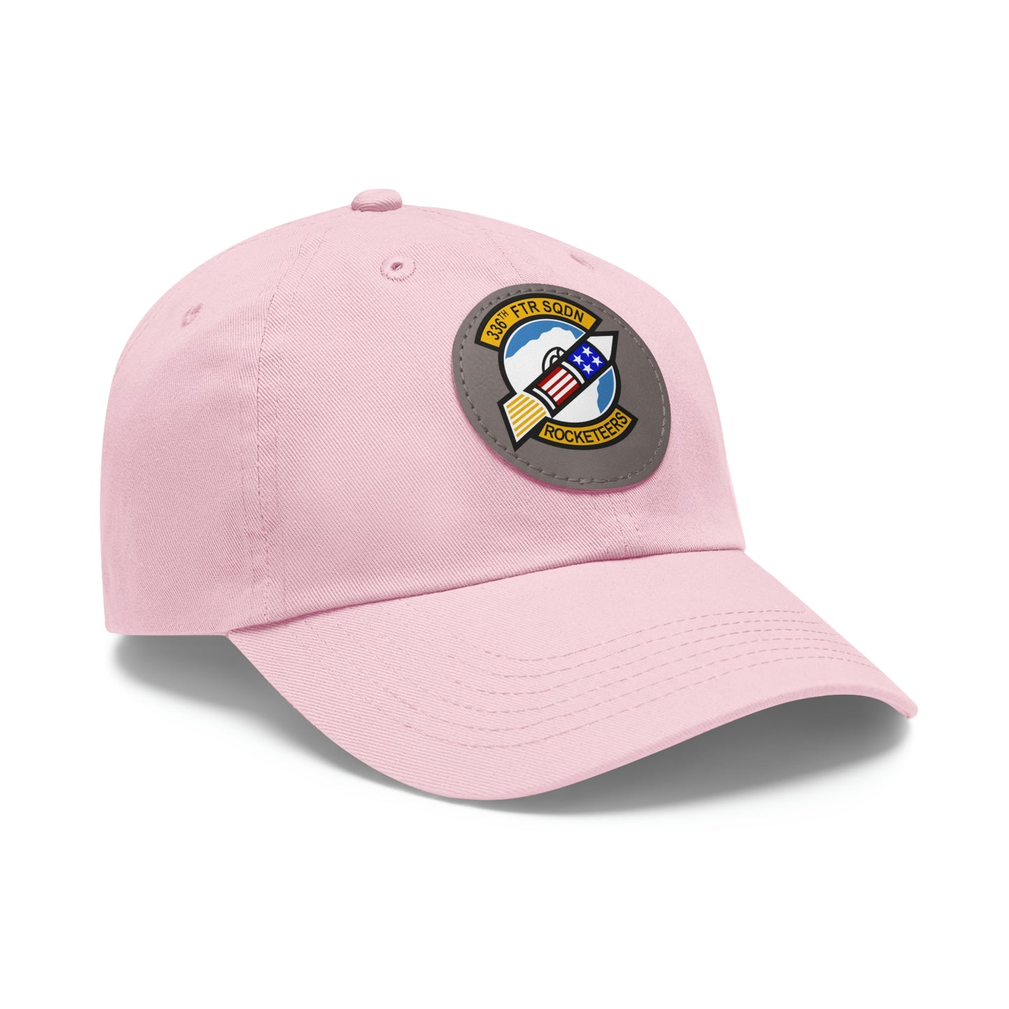 336FS Rocketeers Leather Patch Hat, Multiple Colors