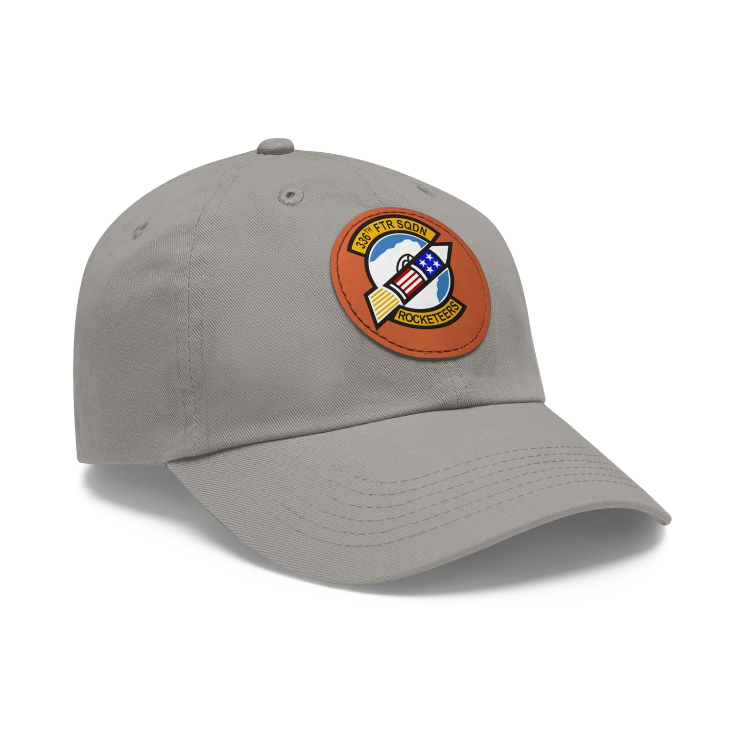 336FS Rocketeers Leather Patch Hat, Multiple Colors